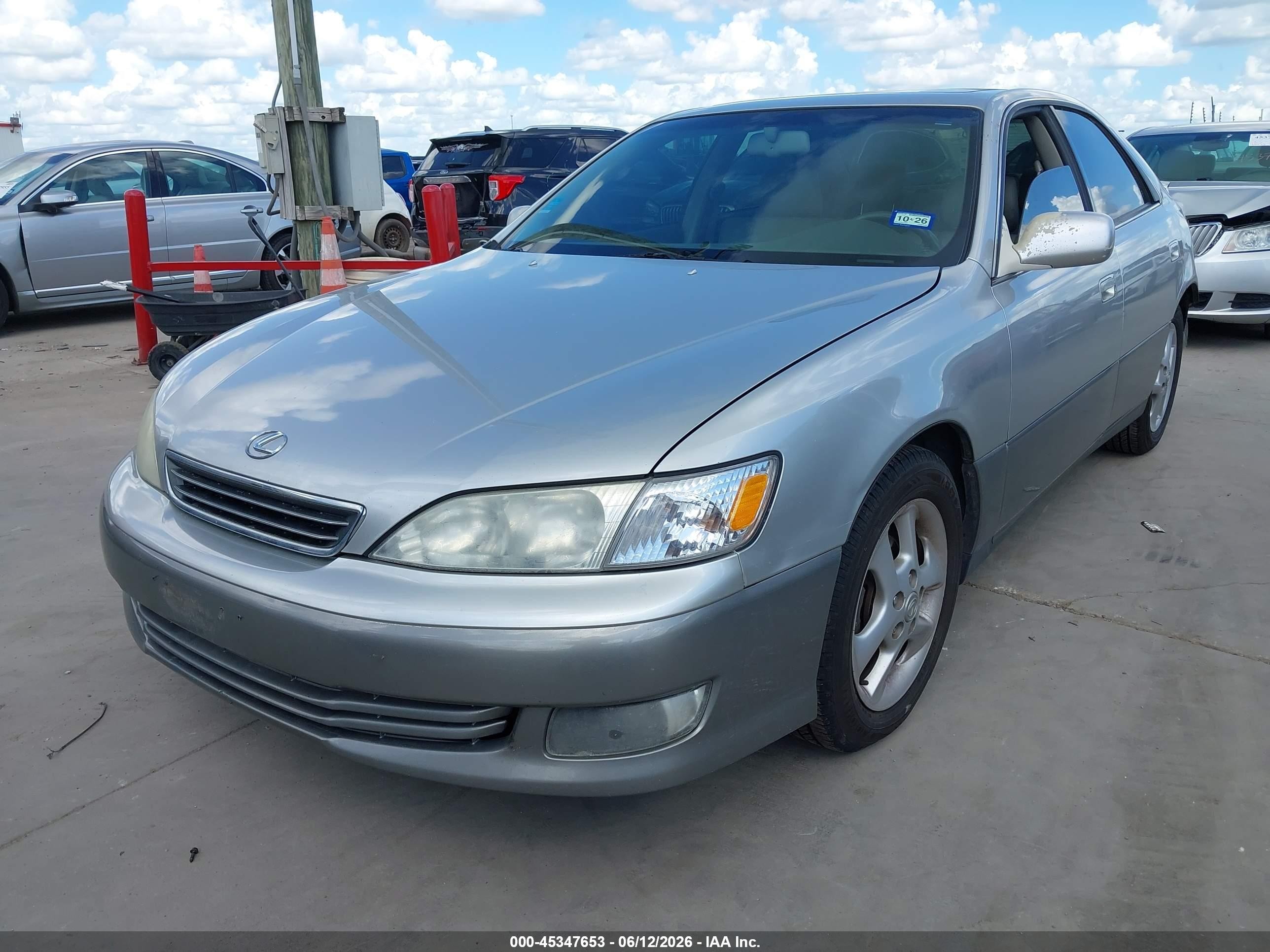2000 Lexus Es 300   Silver vin: JT8BF28G7Y5083458
