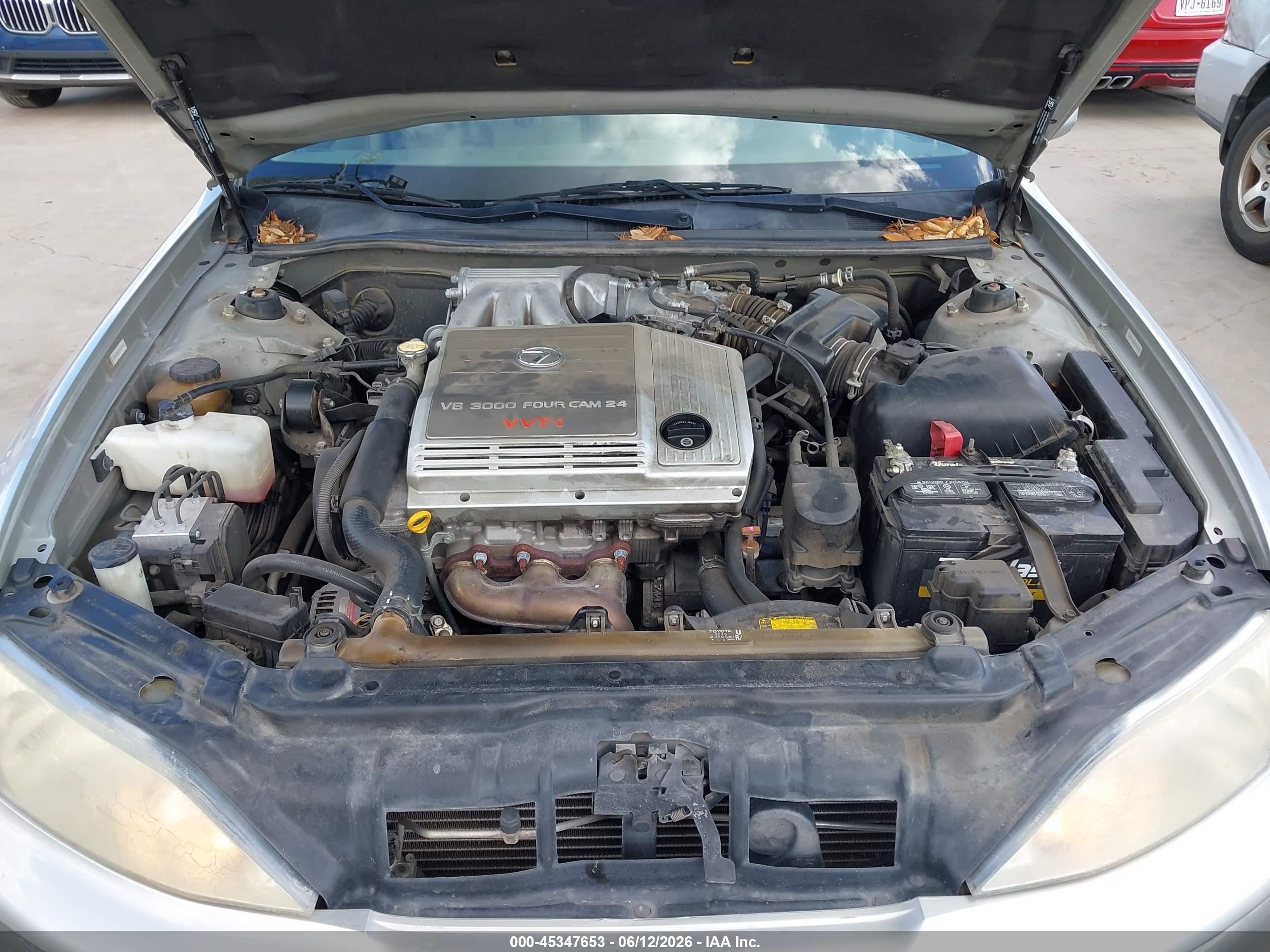 2000 Lexus Es 300   Silver vin: JT8BF28G7Y5083458
