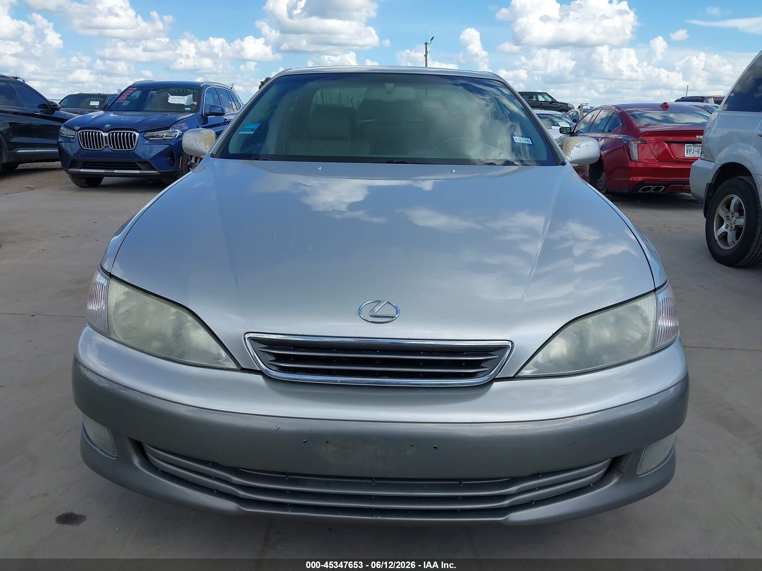 2000 Lexus Es 300   Silver vin: JT8BF28G7Y5083458