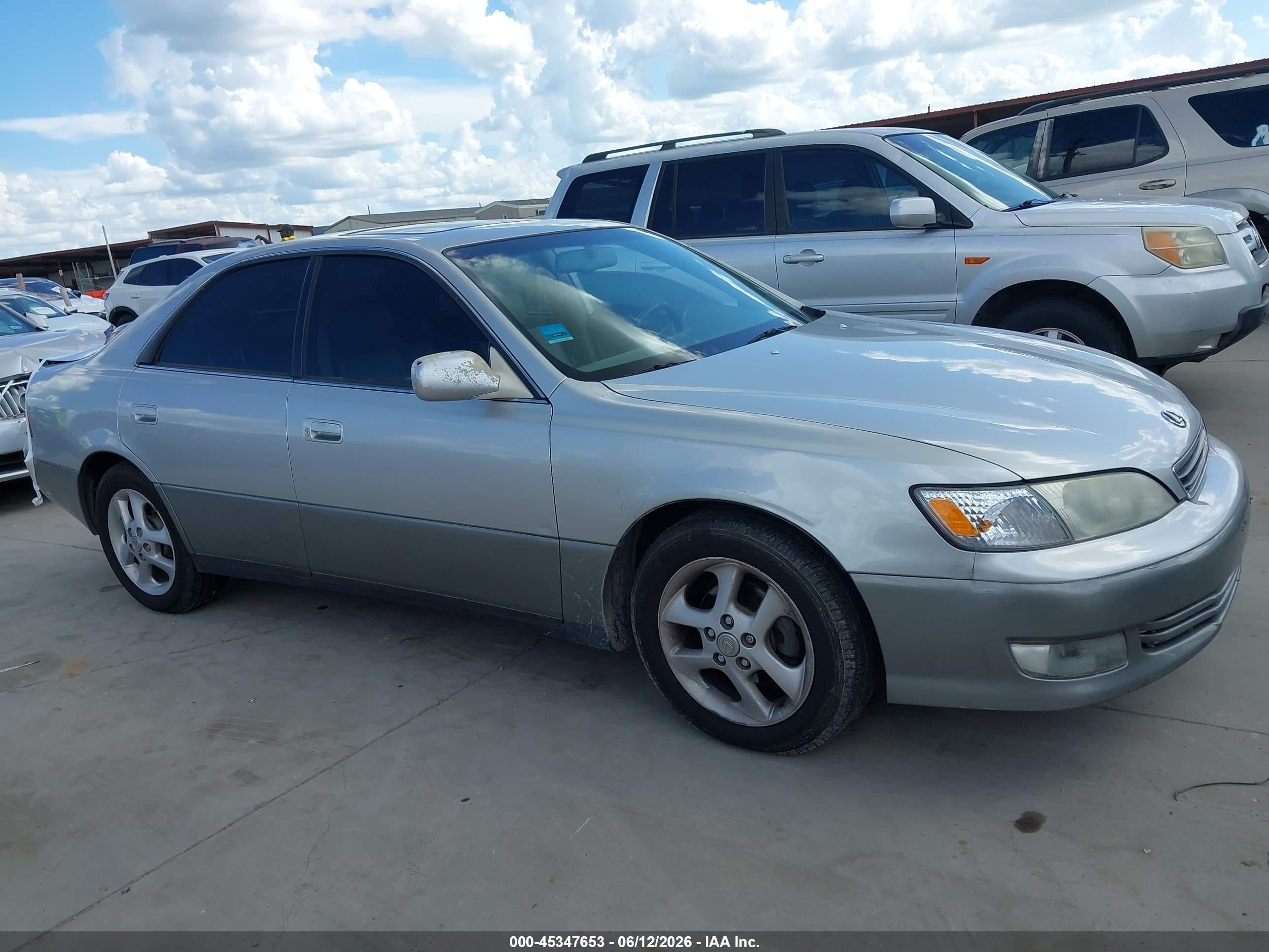 2000 Lexus Es 300   Silver vin: JT8BF28G7Y5083458