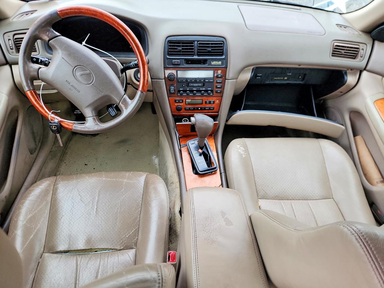 2001 Lexus Es 300 White vin: JT8BF28G810321658