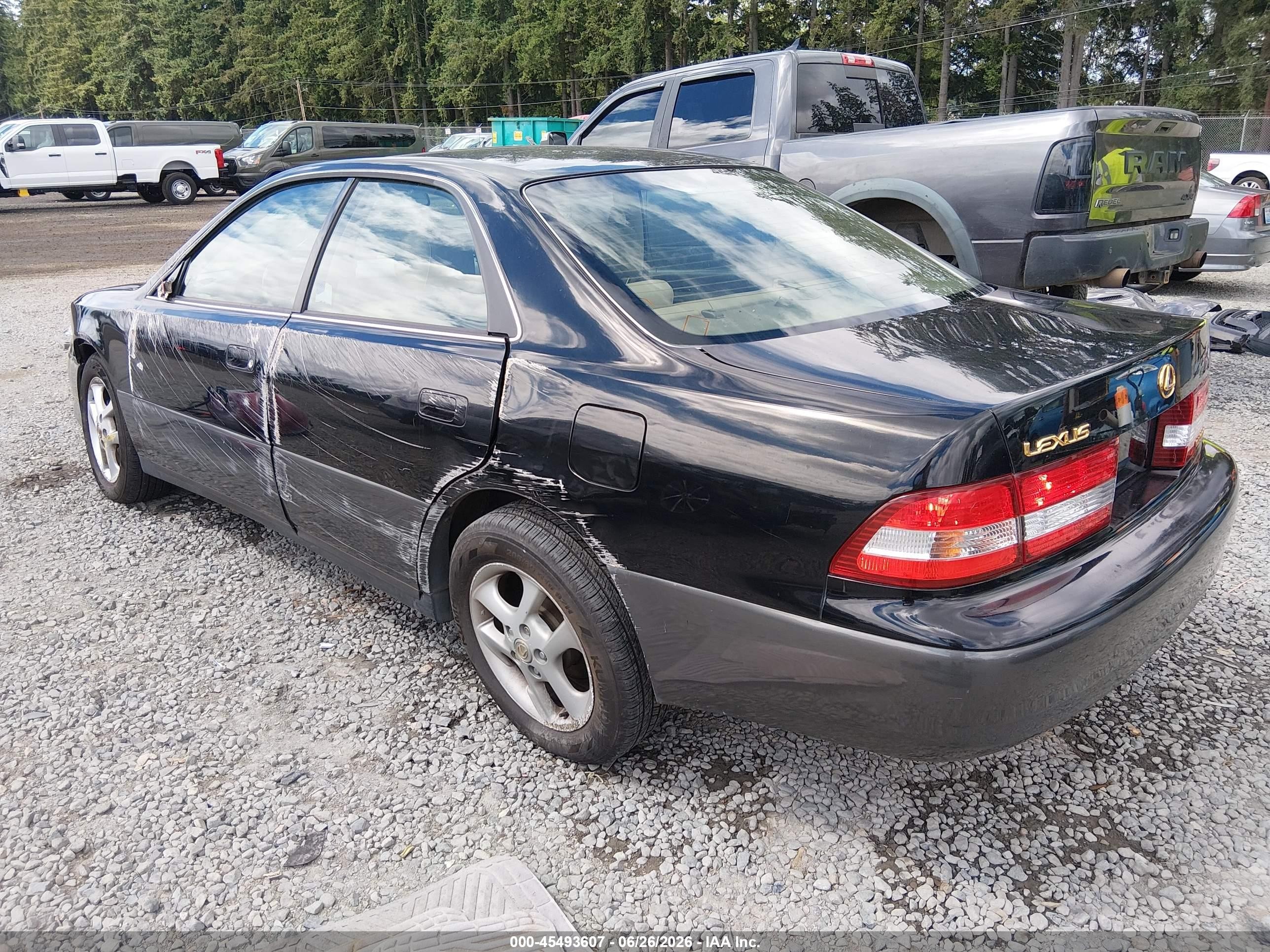 2001 Lexus Es 300   Черный vin: JT8BF28G810328254