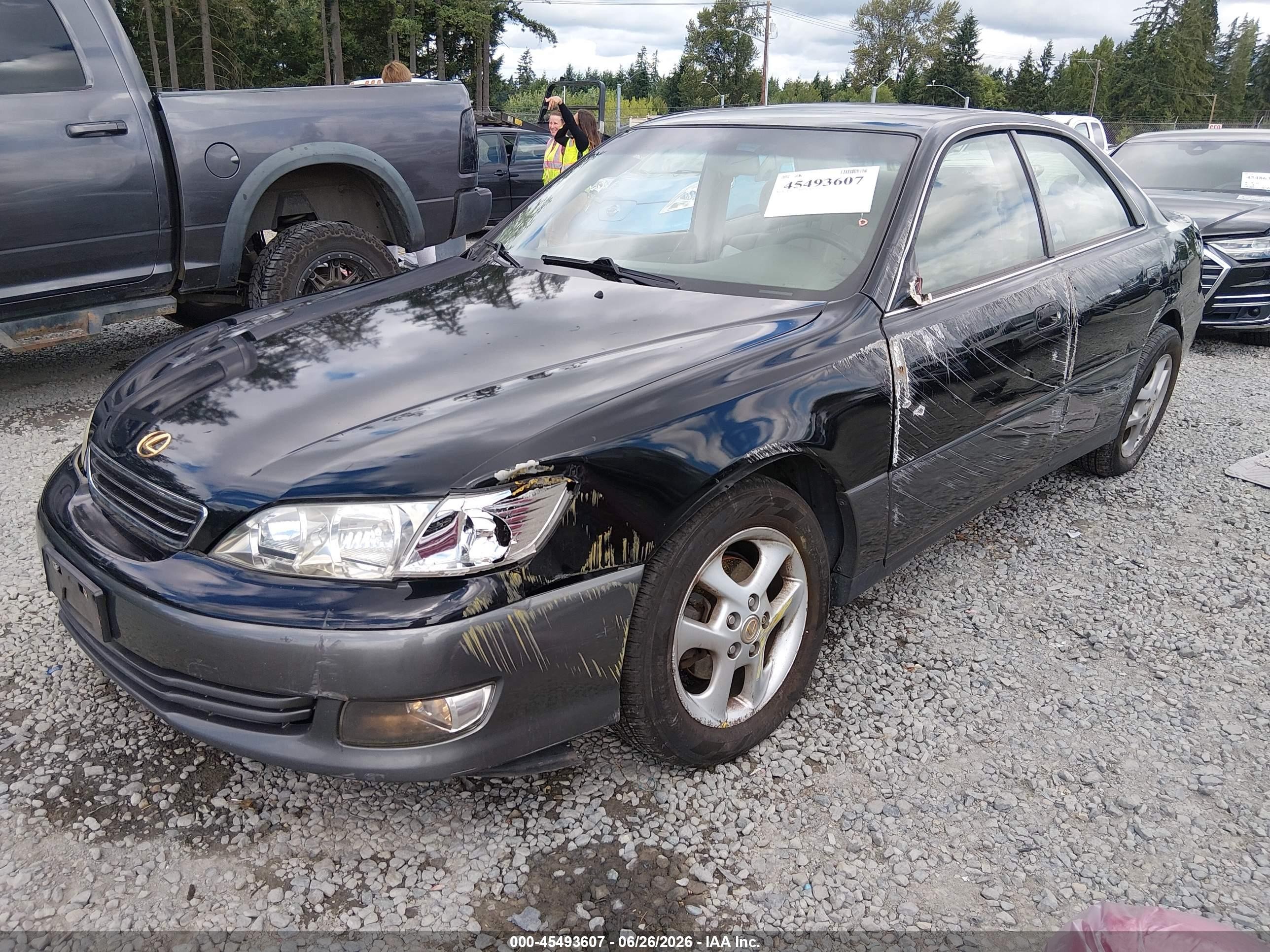 2001 Lexus Es 300   Черный vin: JT8BF28G810328254