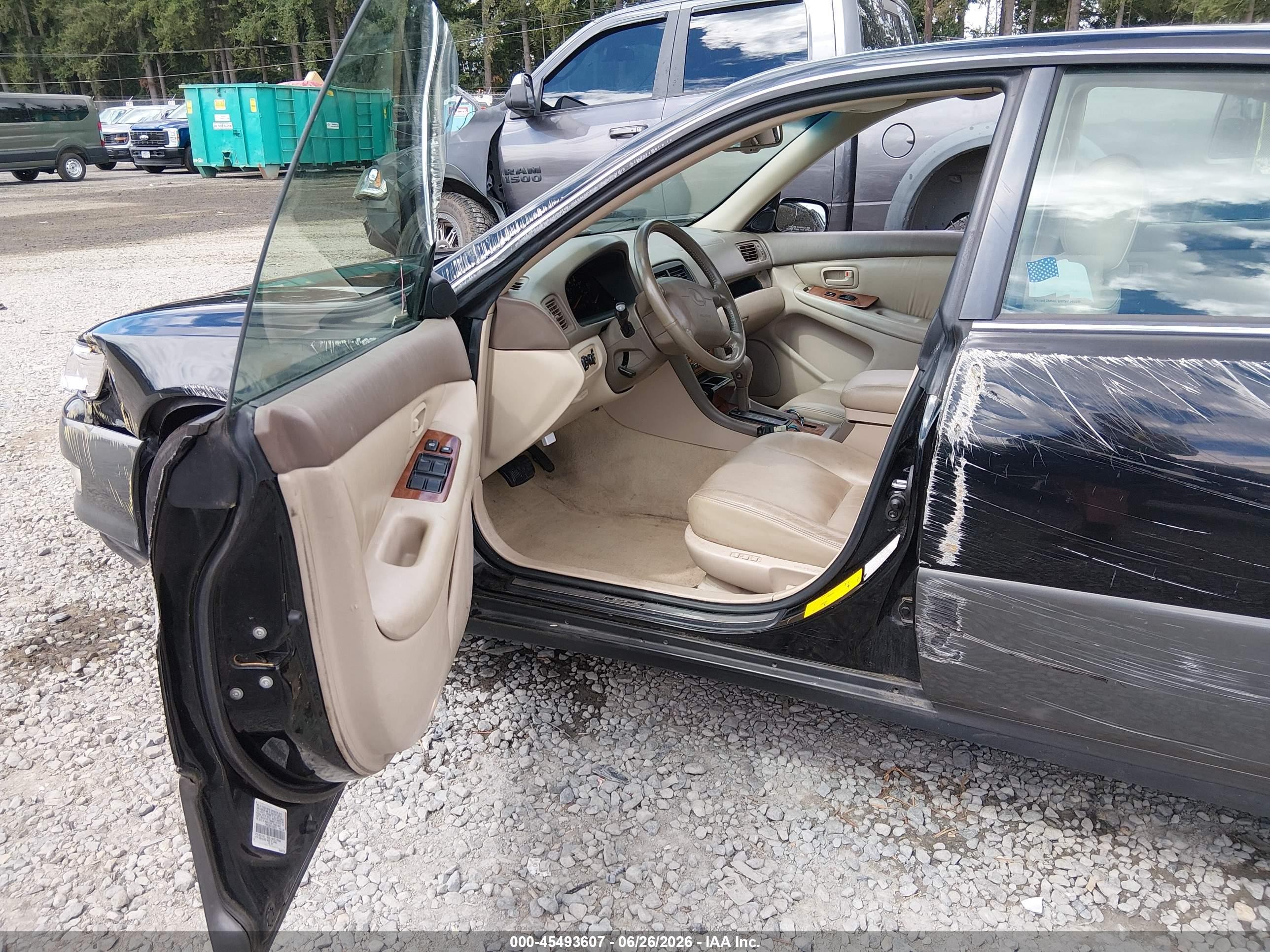 2001 Lexus Es 300   Черный vin: JT8BF28G810328254