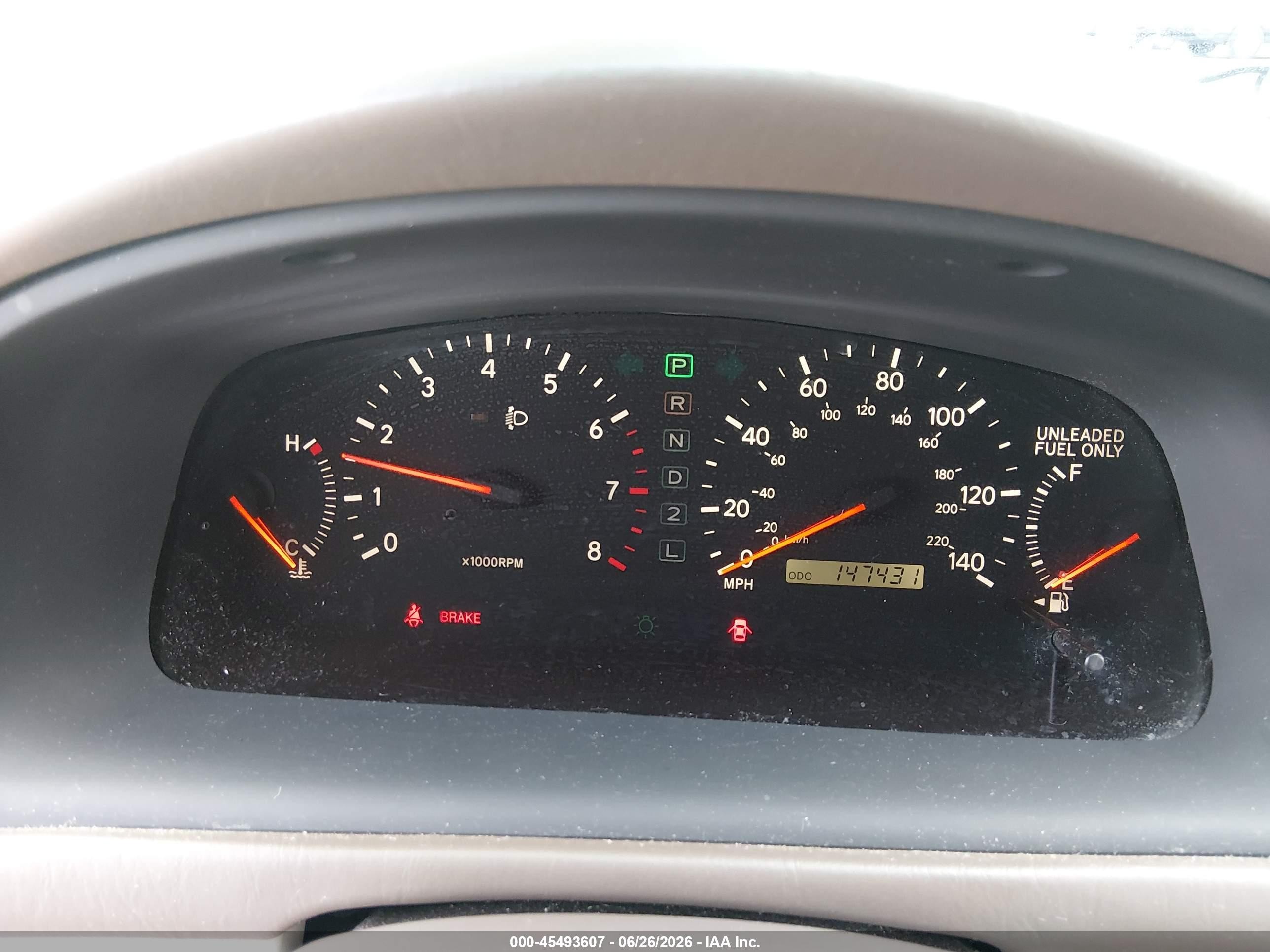2001 Lexus Es 300   Черный vin: JT8BF28G810328254