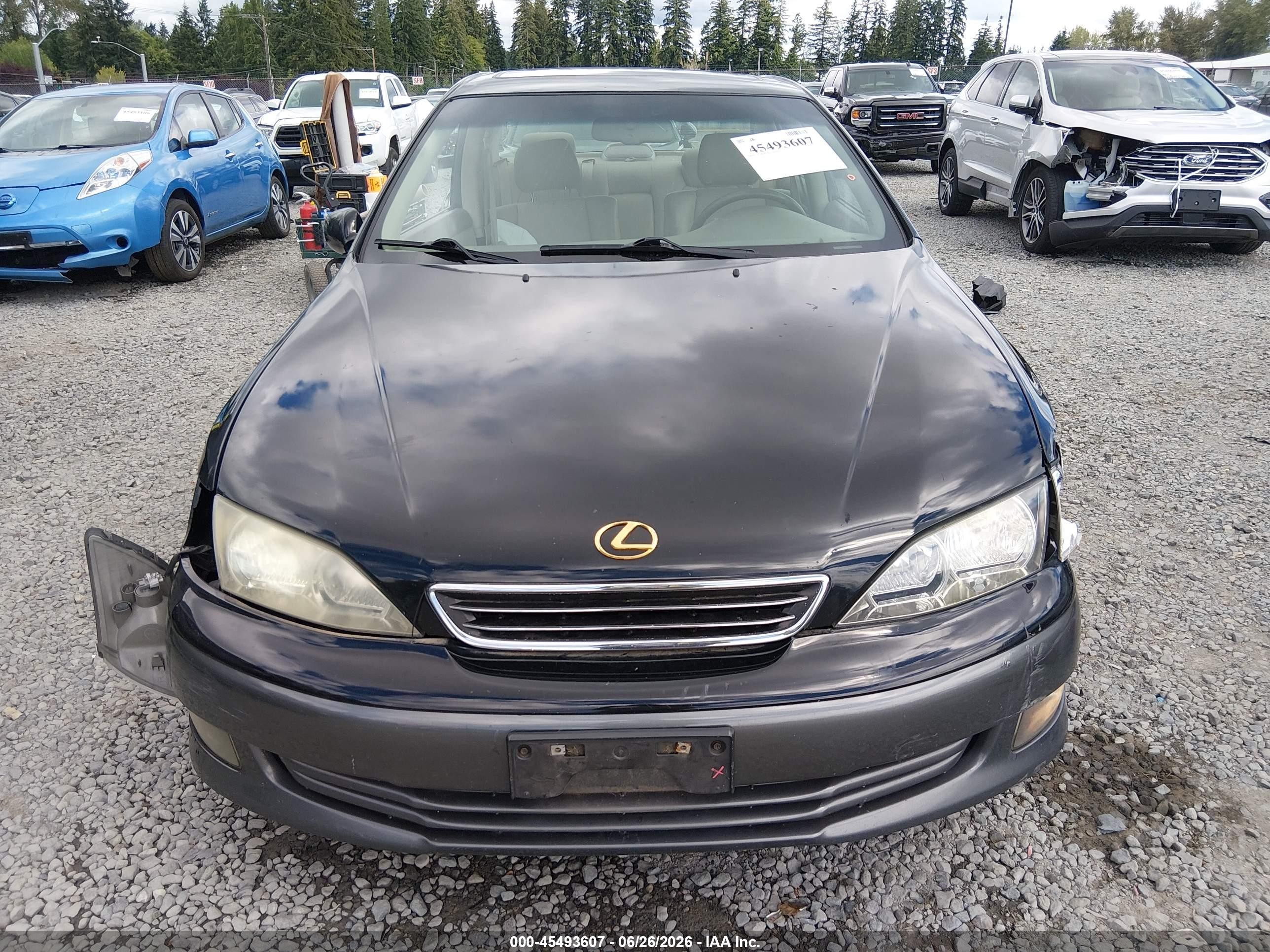 2001 Lexus Es 300   Черный vin: JT8BF28G810328254