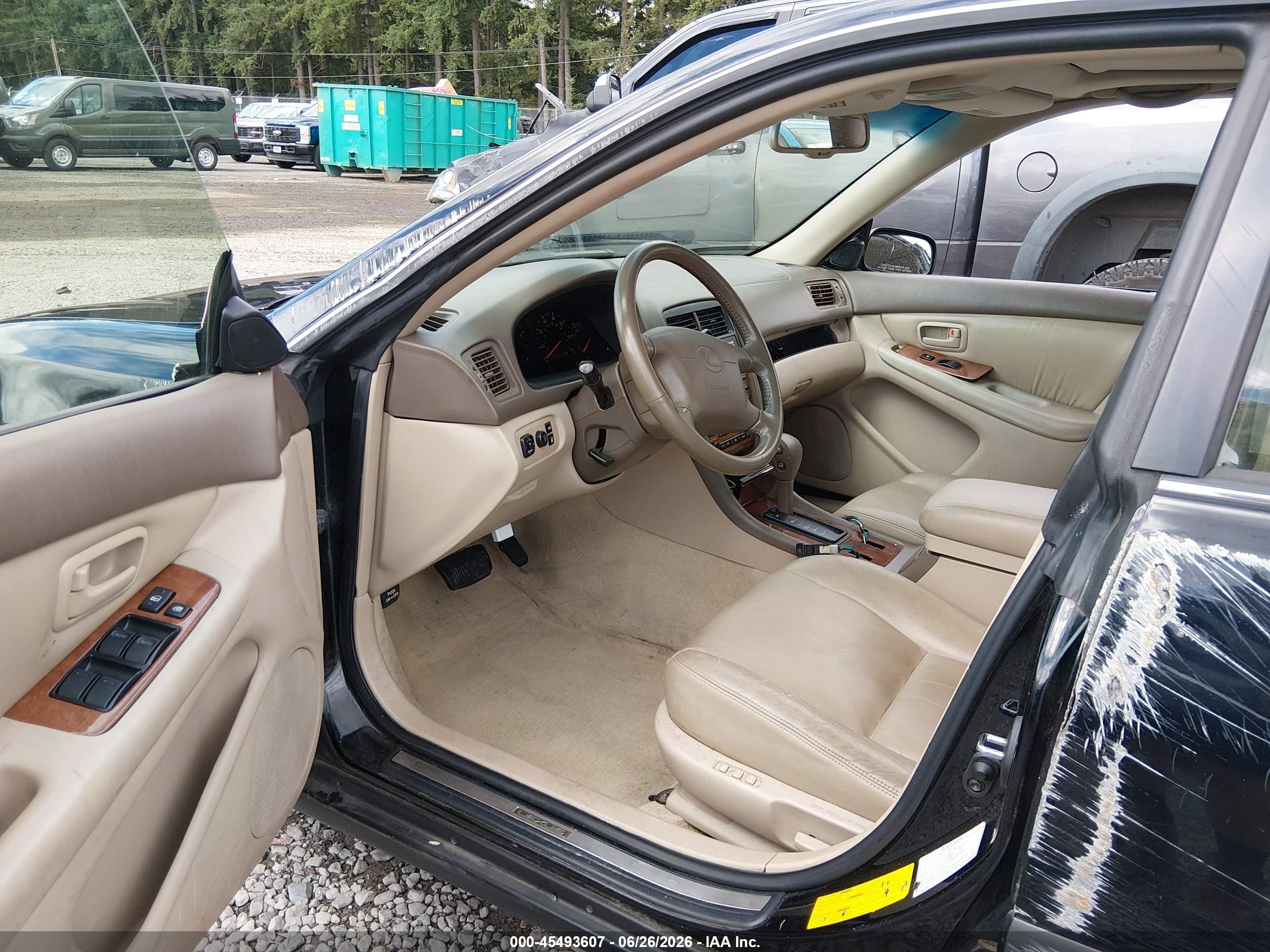 2001 Lexus Es 300   Черный vin: JT8BF28G810328254