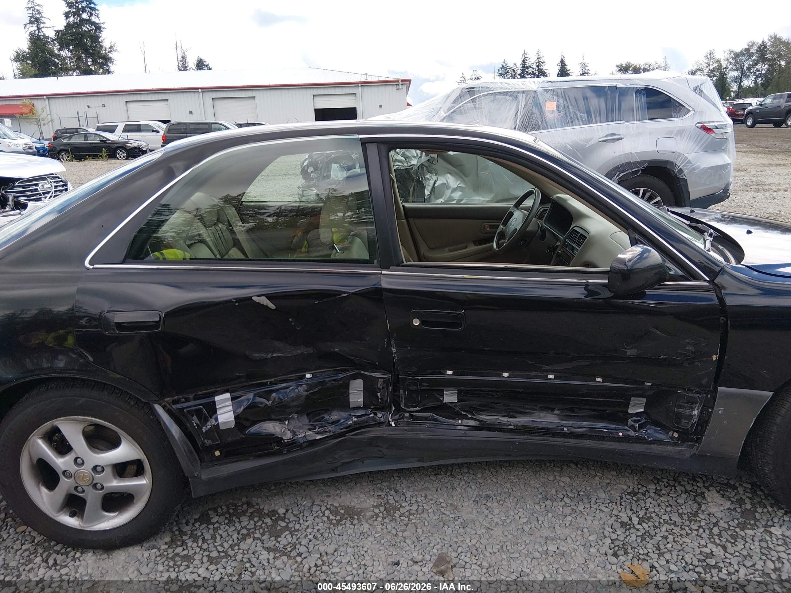 2001 Lexus Es 300   Черный vin: JT8BF28G810328254