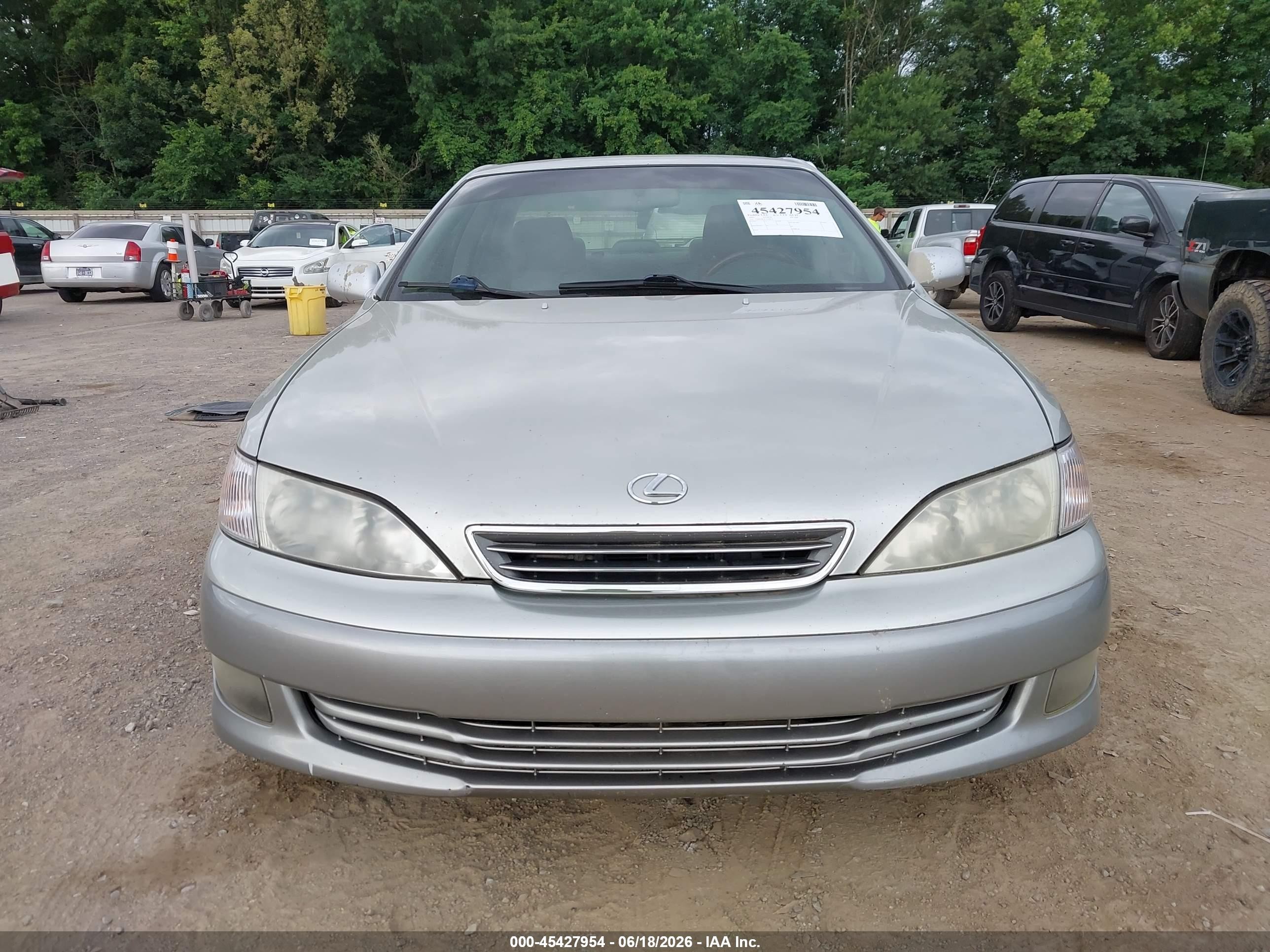 2001 Lexus Es 300 Silver vin: JT8BF28G810330473