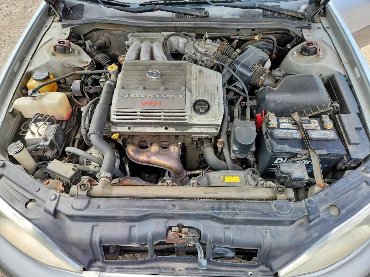 2001 Lexus Es 300 Silver vin: JT8BF28G810342073