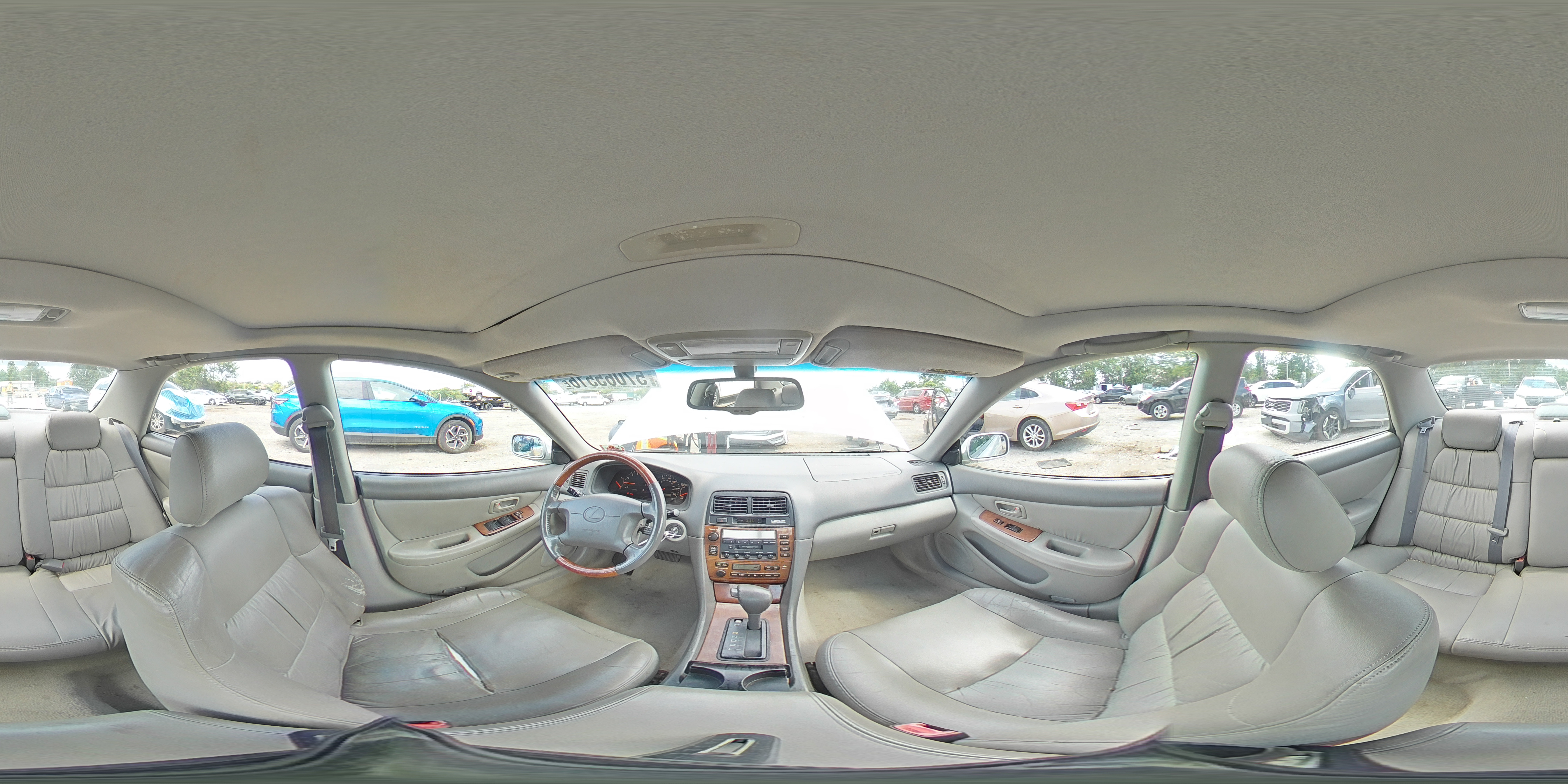 2001 Lexus Es 300 Silver vin: JT8BF28G810342073