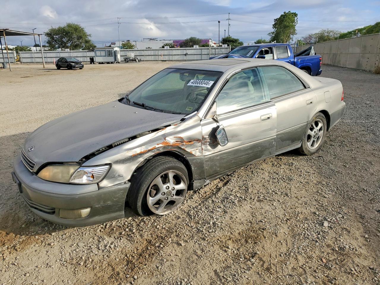 2001 Lexus Es 300 Base Gray vin: JT8BF28G815107157