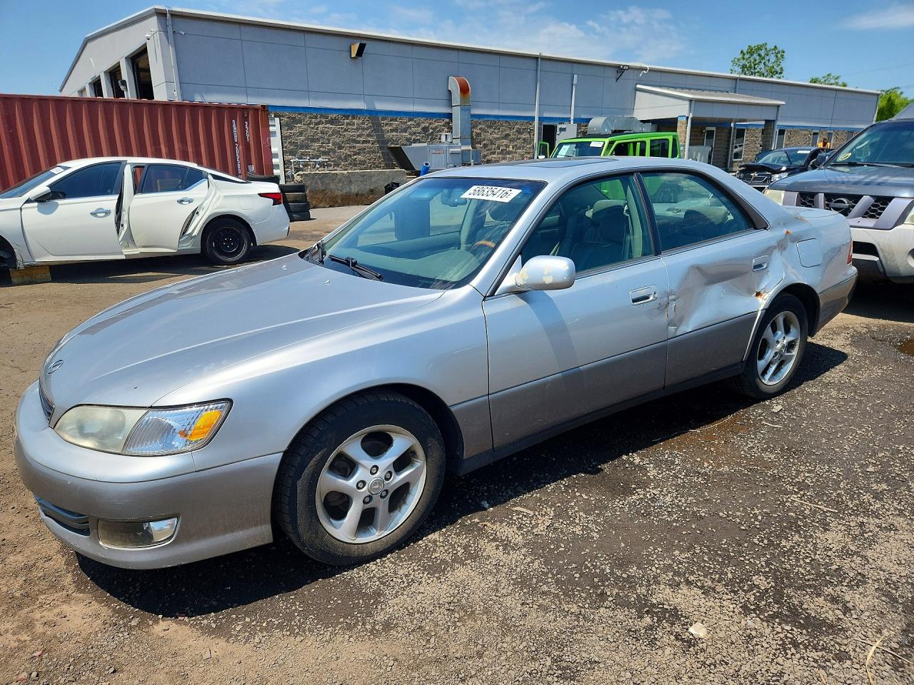 2001 Lexus Es 300 Silver vin: JT8BF28G815109510