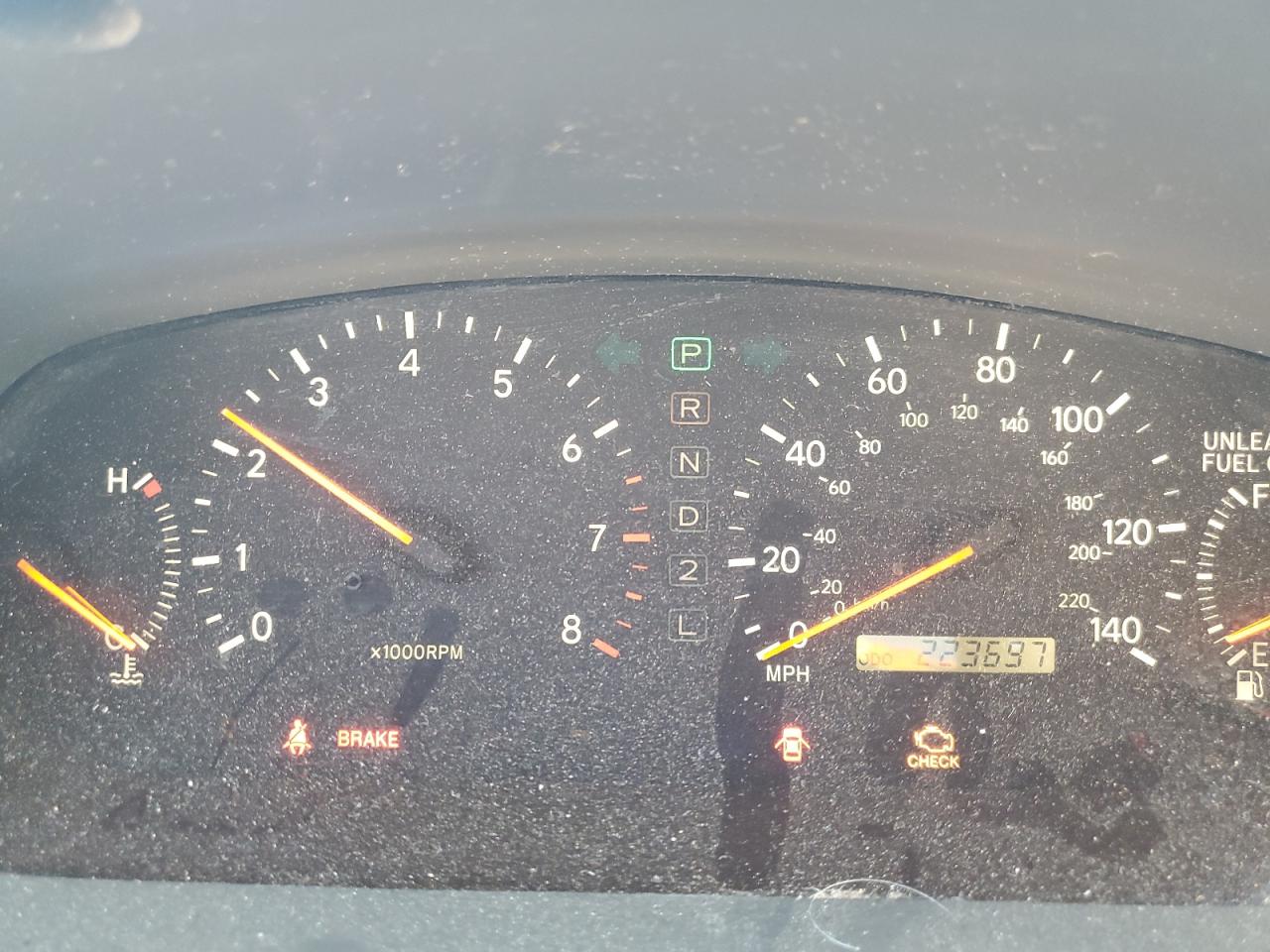 1998 Lexus Es 300 Gray vin: JT8BF28G8W5027378