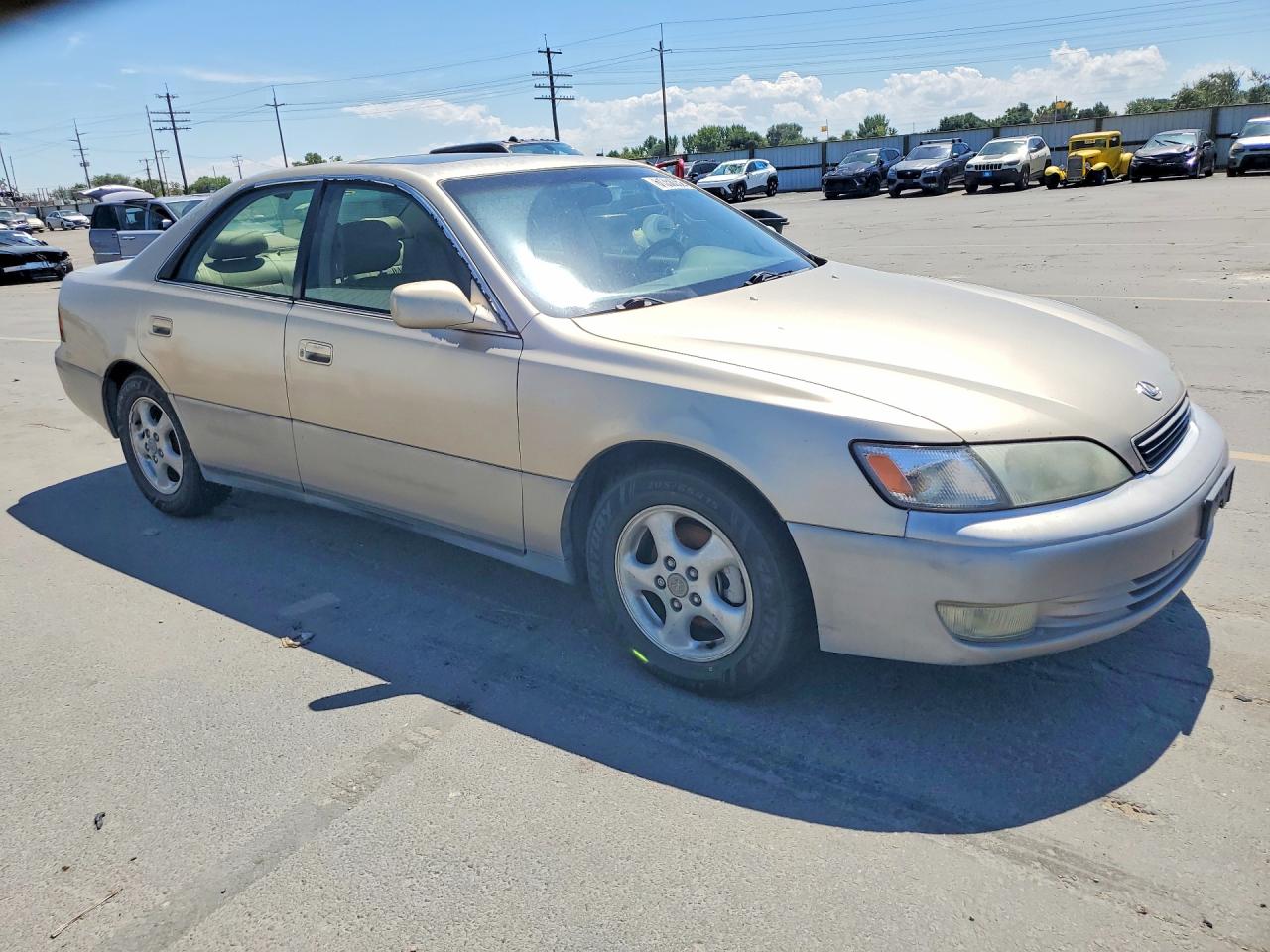 1999 Lexus Es 300 Золотой vin: JT8BF28G8X0178588
