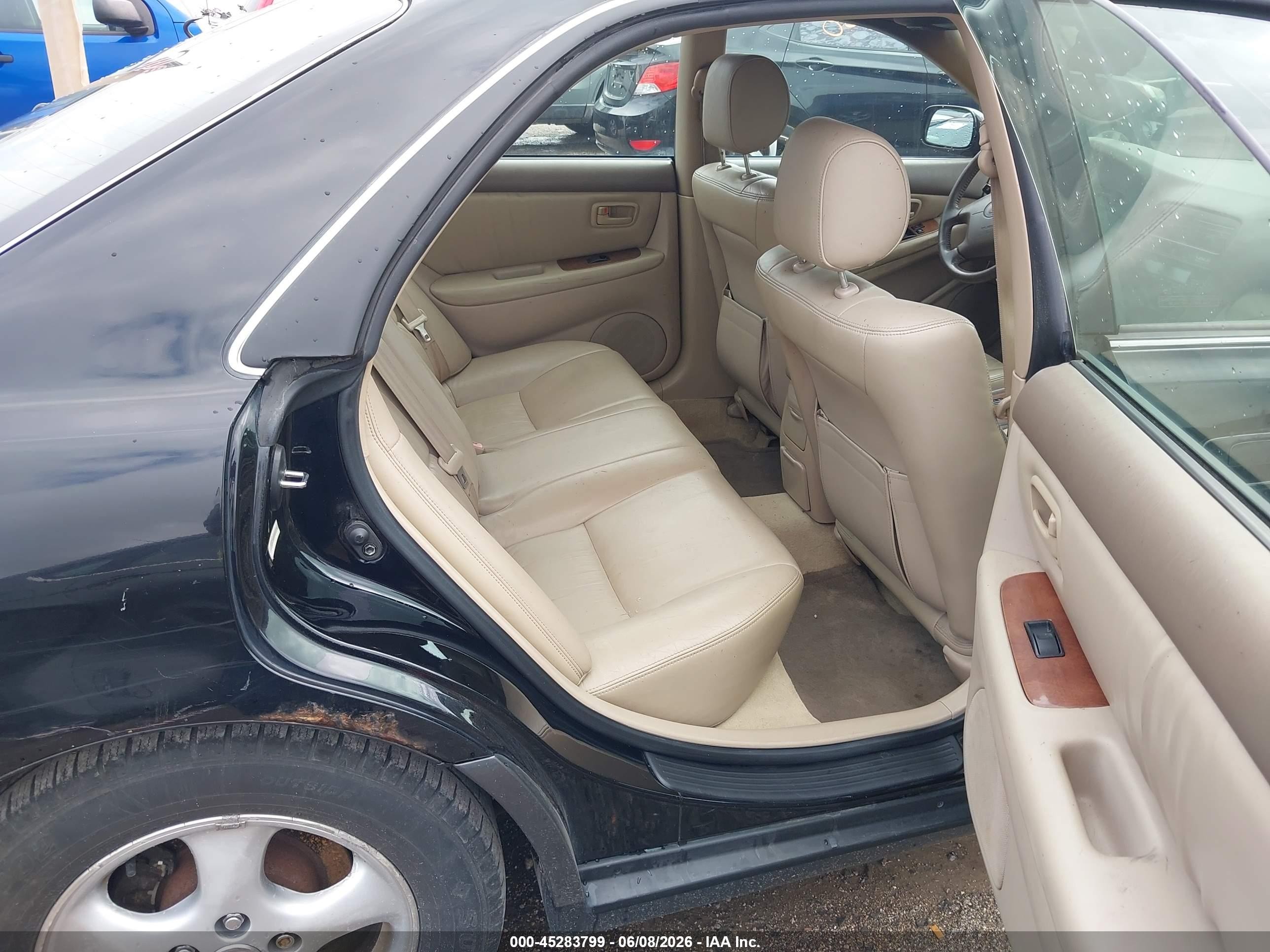 1999 Lexus Es 300   Black vin: JT8BF28G8X0183760