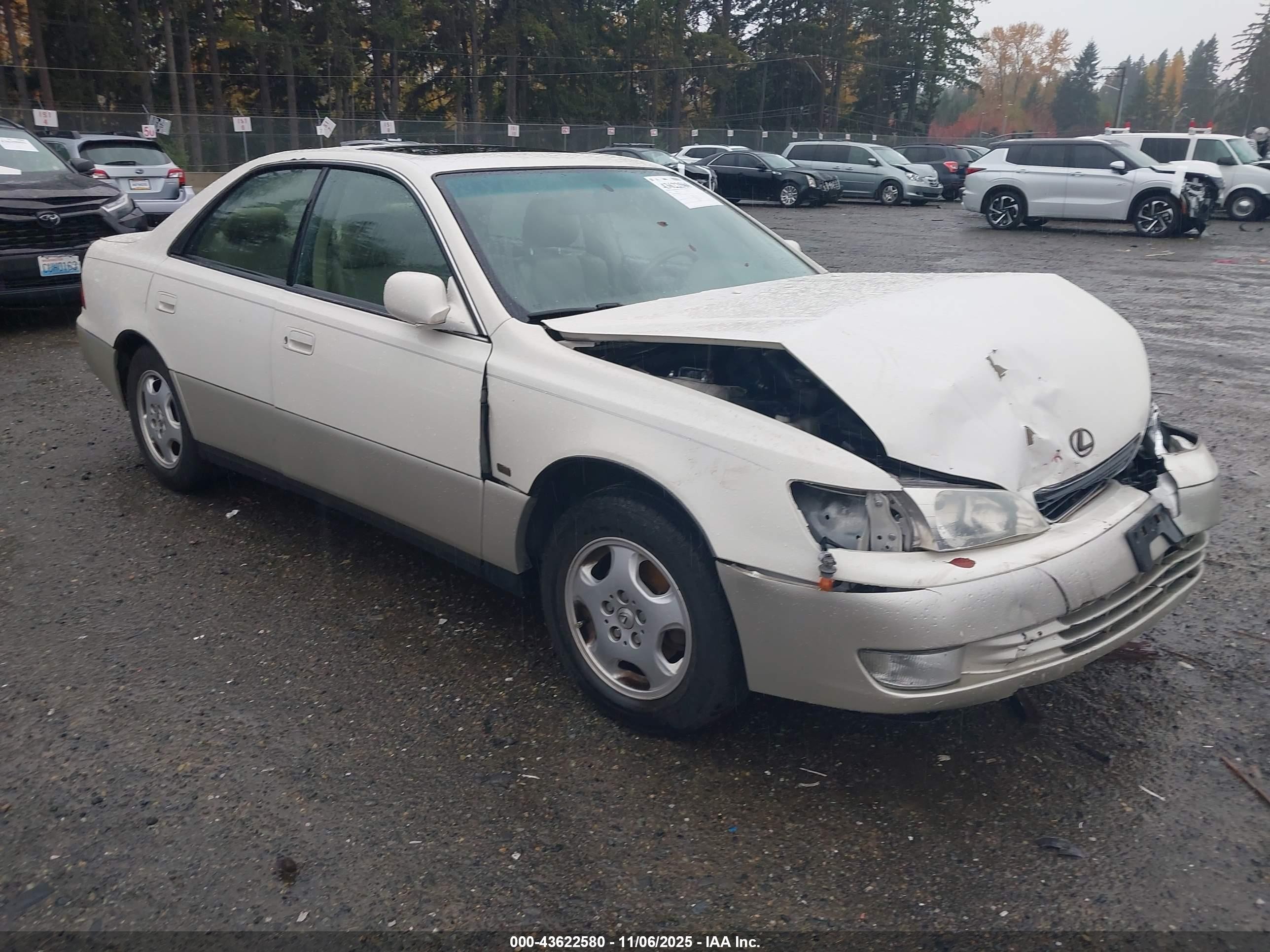 1999 Lexus Es 300   Beige vin: JT8BF28G8X0202307
