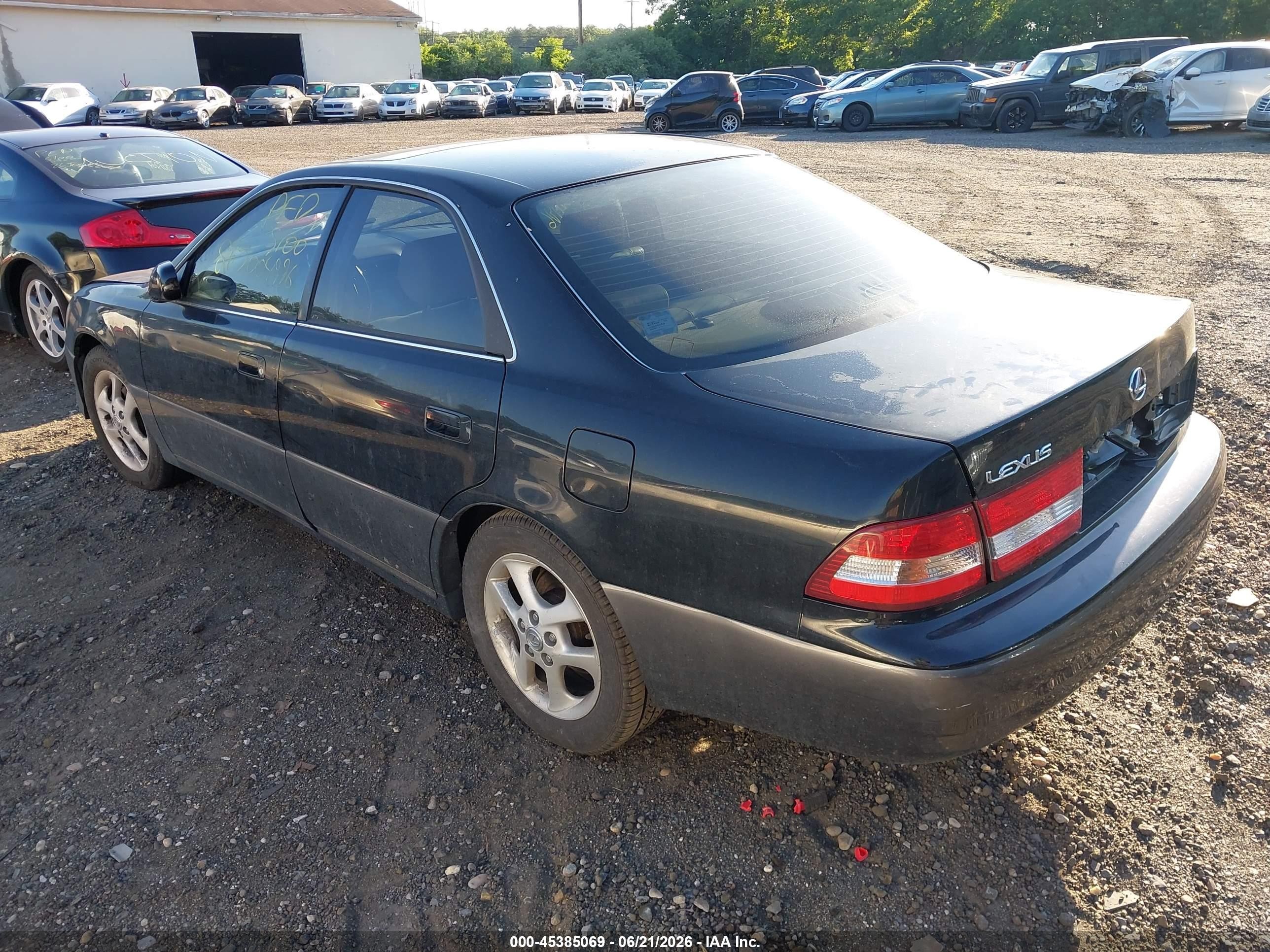 2000 Lexus Es 300   Черный vin: JT8BF28G8Y0241528