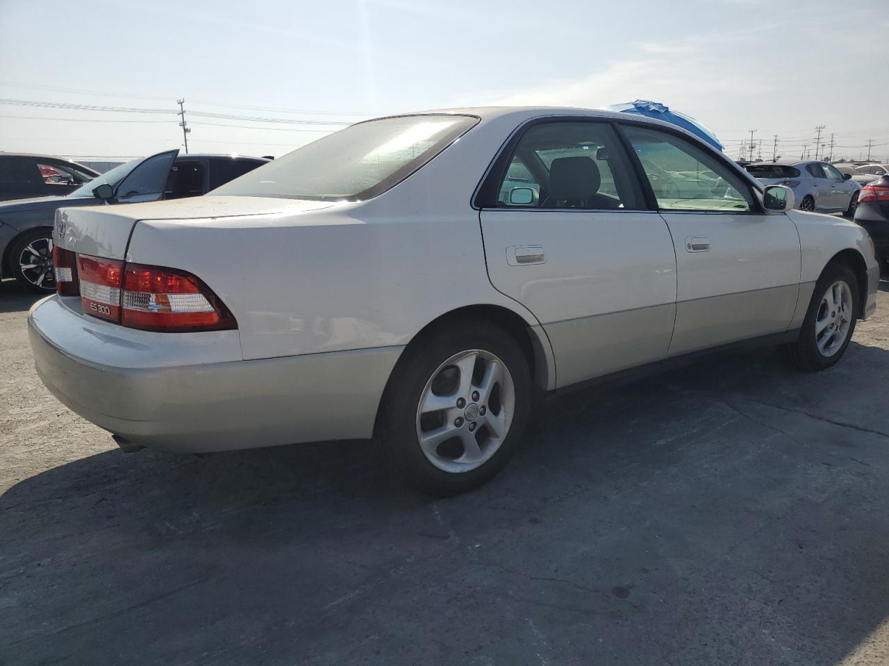 2000 Lexus Es 300 White vin: JT8BF28G8Y5090712