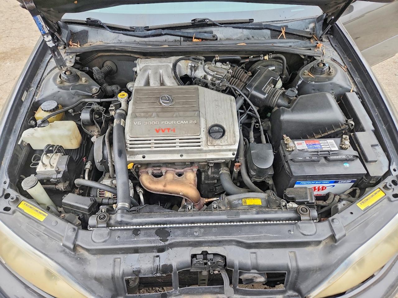 2000 Lexus Es 300 Black vin: JT8BF28G8Y5101563