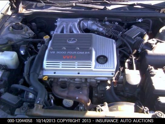 2001 Lexus Es 300 Sedan vin: JT8BF28G910291036