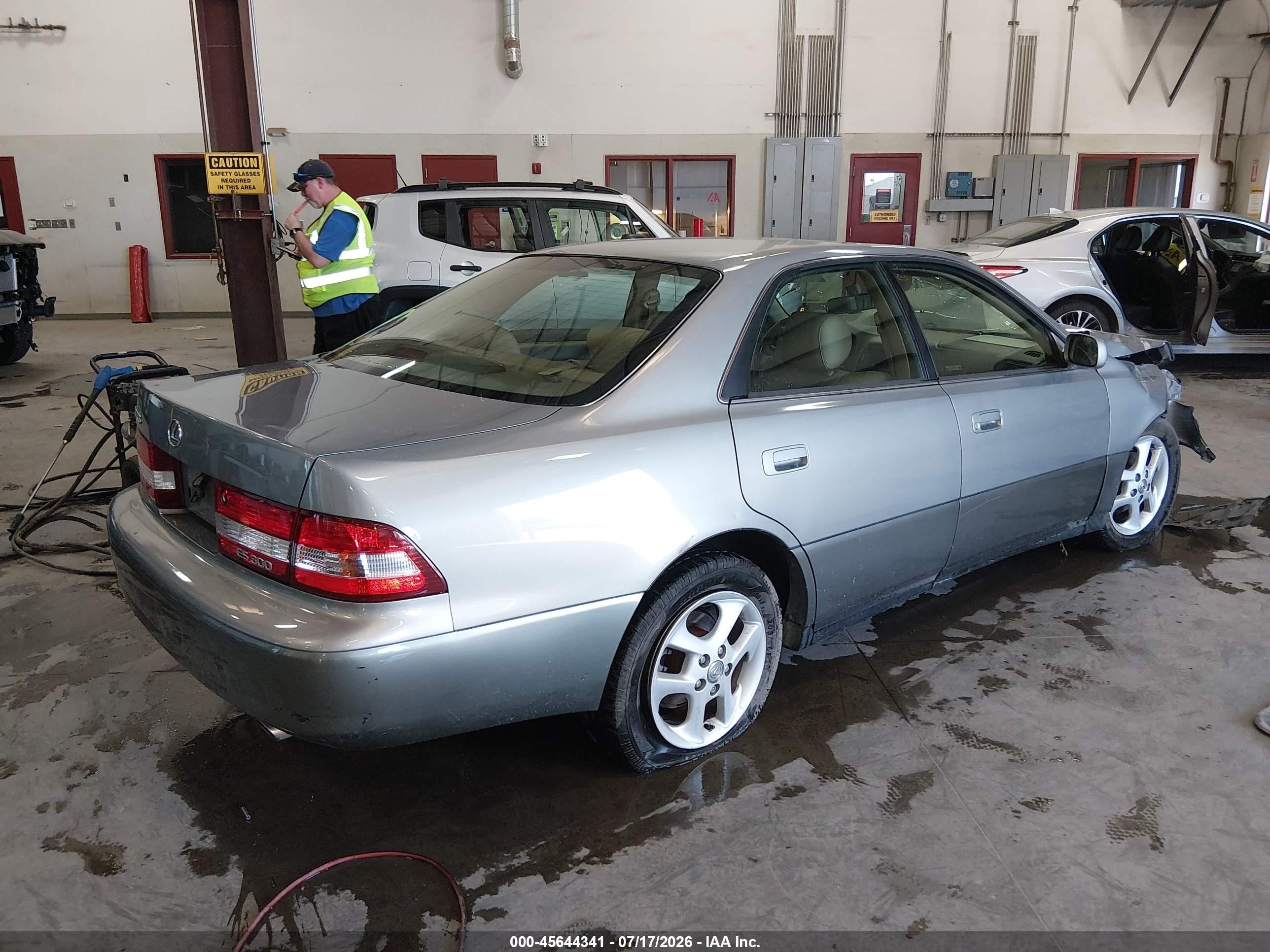 2001 Lexus Es 300   Серый vin: JT8BF28G910333141