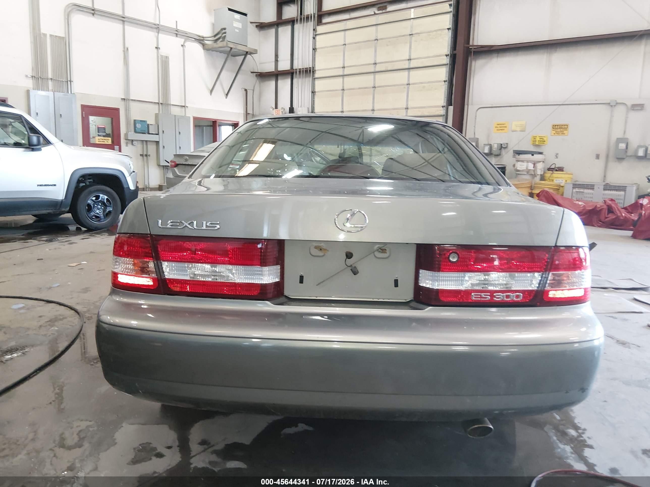 2001 Lexus Es 300   Серый vin: JT8BF28G910333141