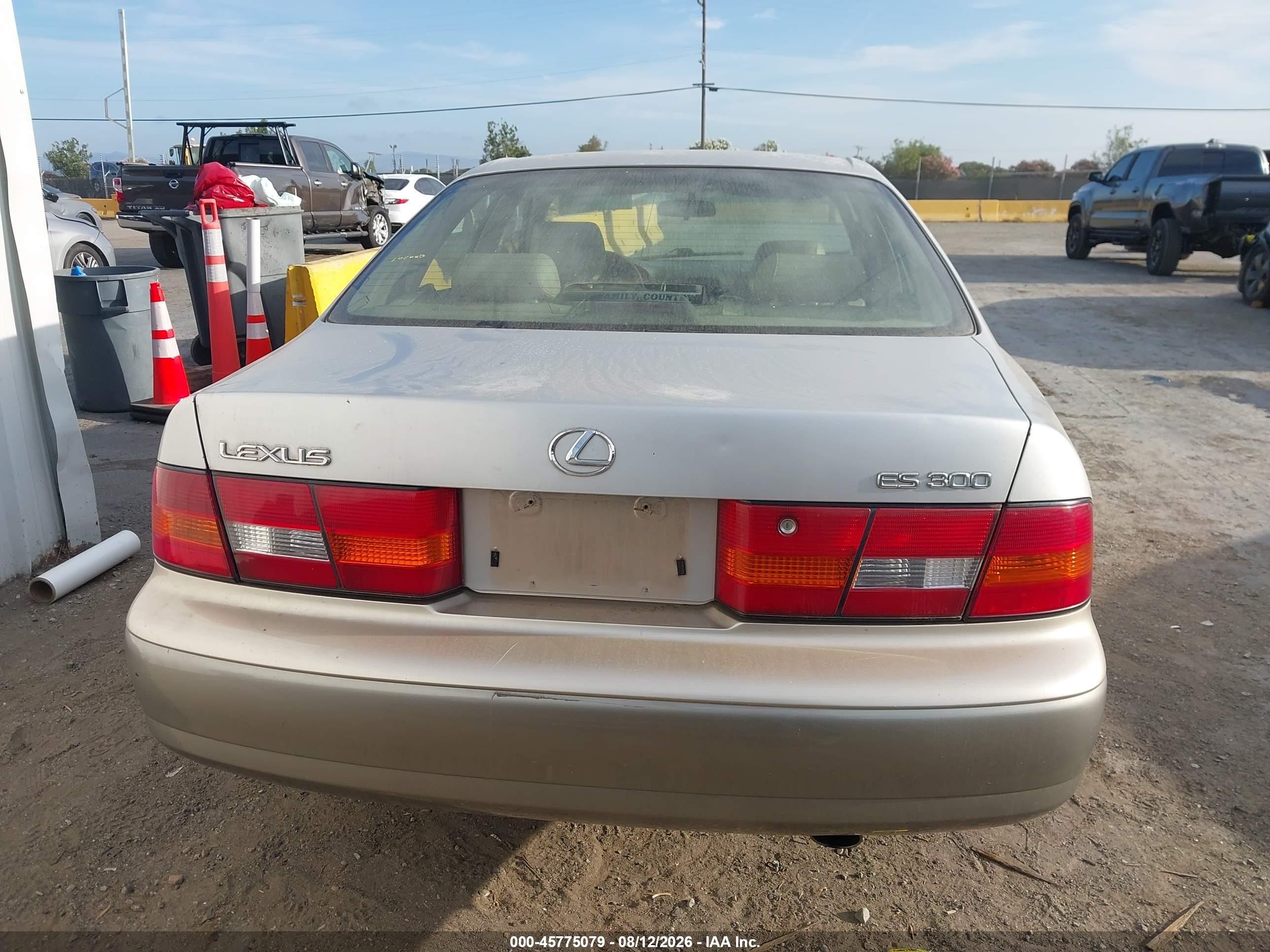 1998 Lexus Es 300   Beige vin: JT8BF28G9W5040737