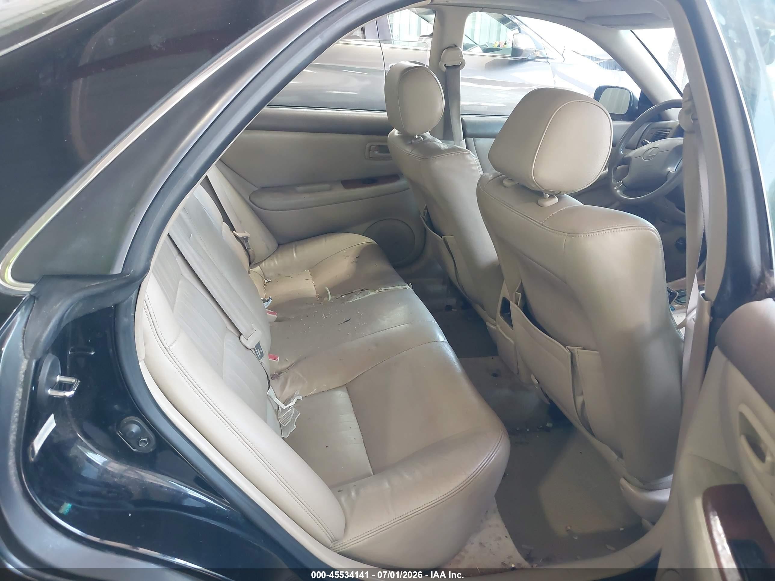 1998 Lexus Es 300   Black vin: JT8BF28G9W5042794