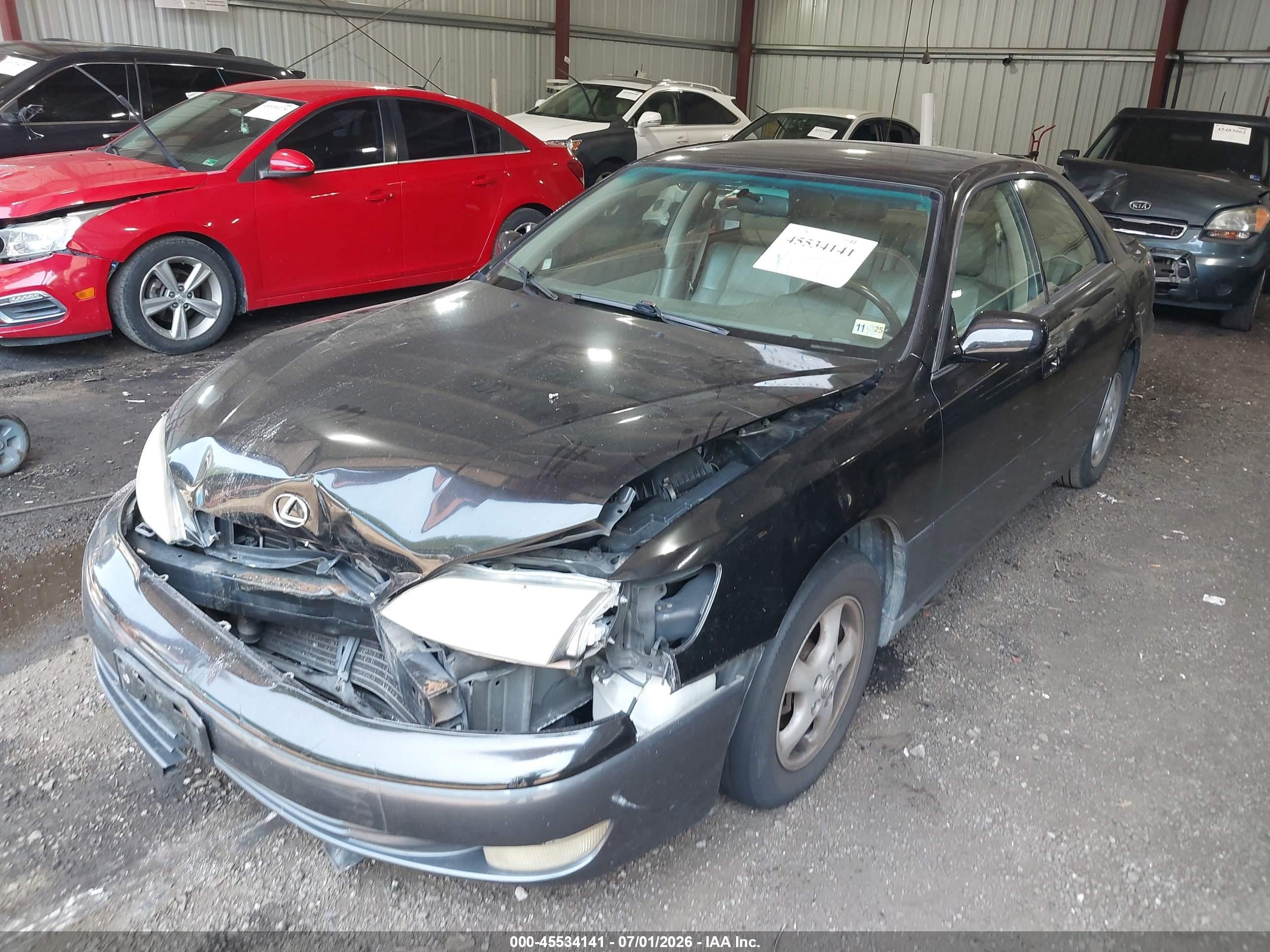 1998 Lexus Es 300   Black vin: JT8BF28G9W5042794