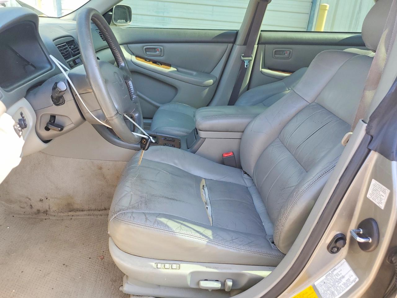 2000 Lexus Es 300 Gold vin: JT8BF28G9Y0288003