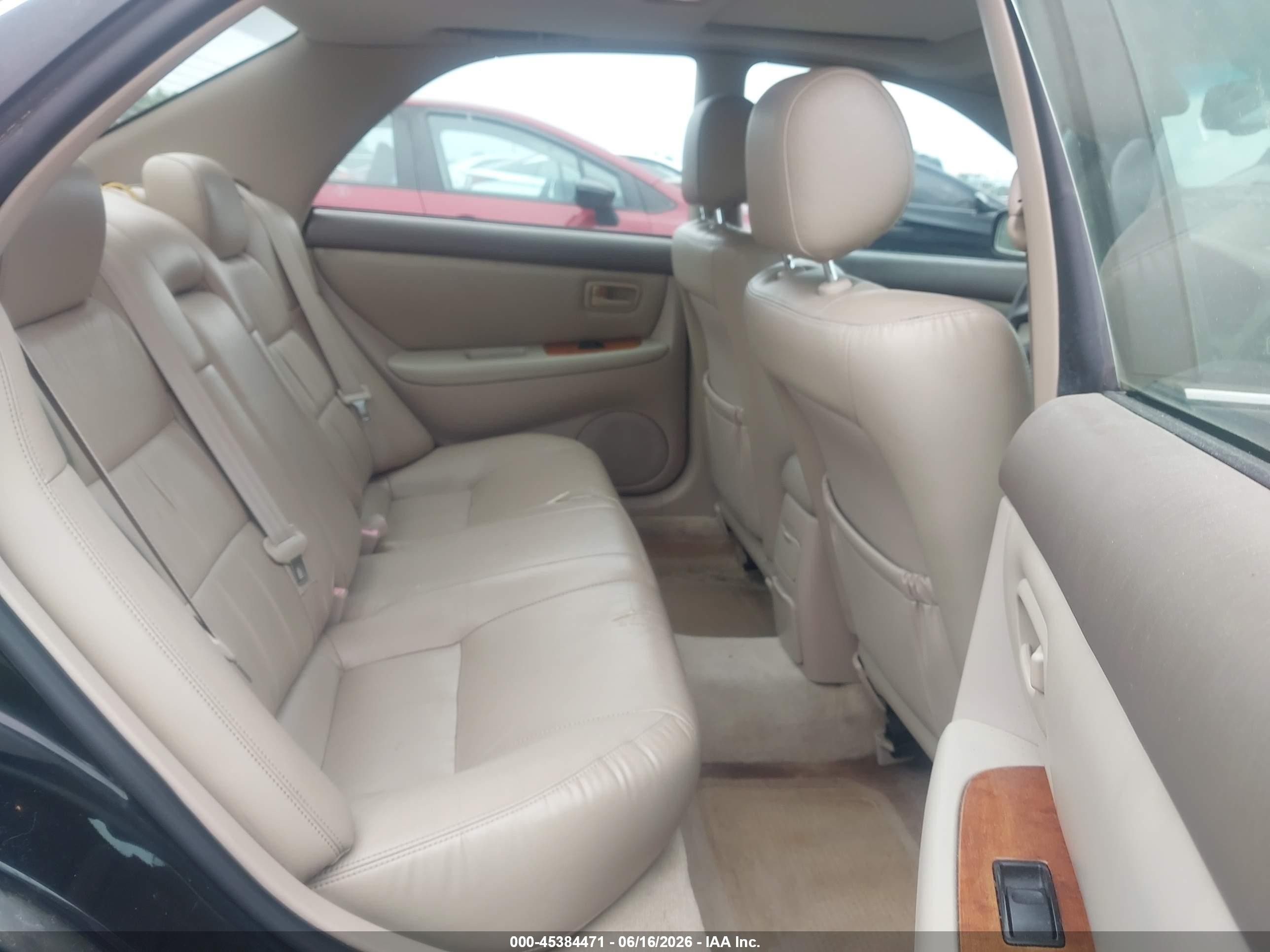 2000 Lexus Es 300   Black vin: JT8BF28G9Y5097457
