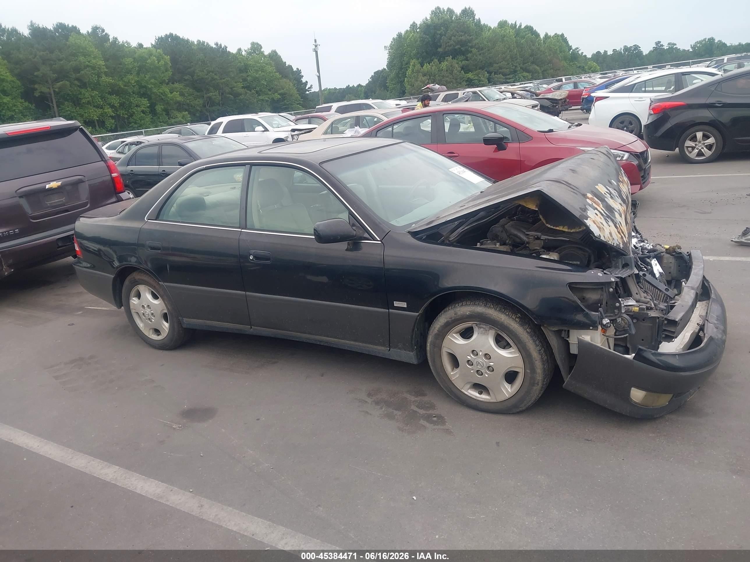 2000 Lexus Es 300   Black vin: JT8BF28G9Y5097457