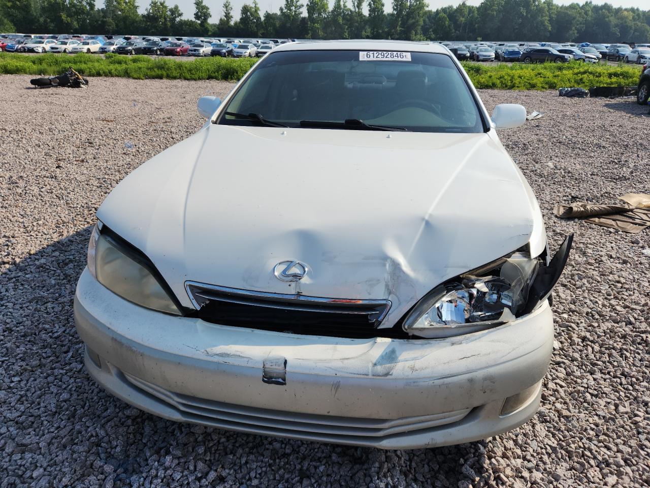 2001 Lexus Es 300 White vin: JT8BF28GX15104034