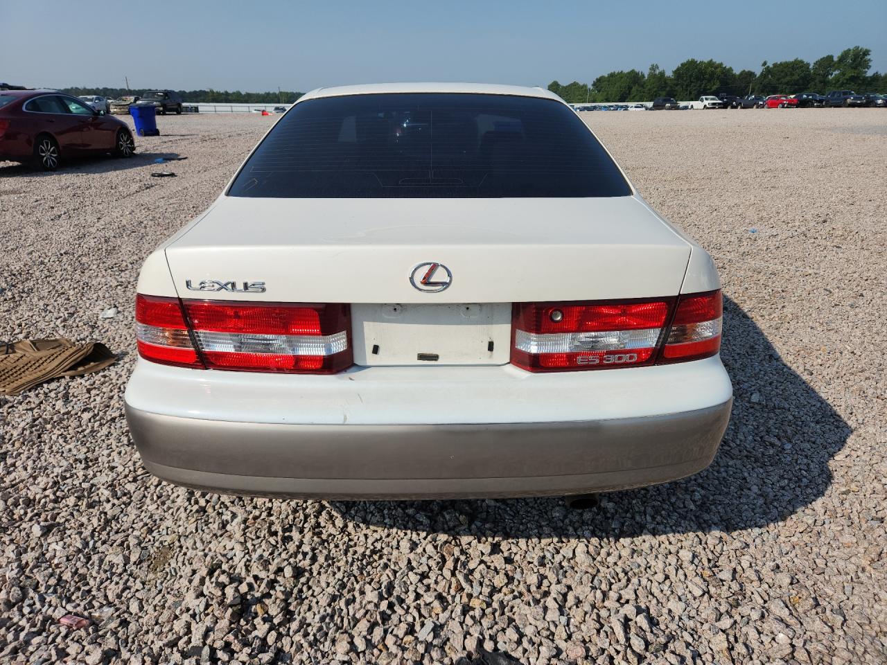 2001 Lexus Es 300 White vin: JT8BF28GX15104034