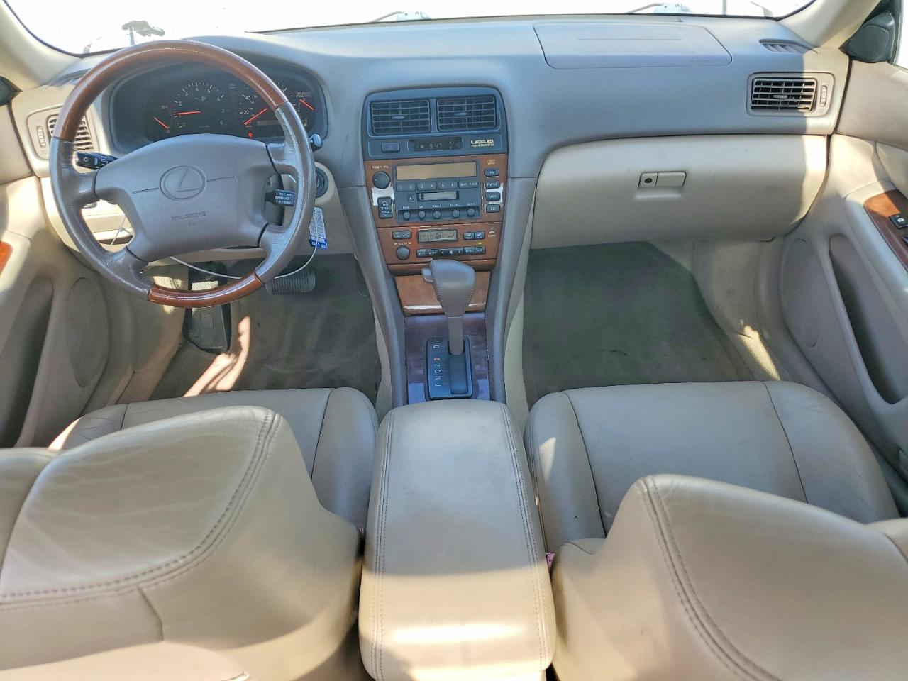 2001 Lexus Es 300 White vin: JT8BF28GX15105801