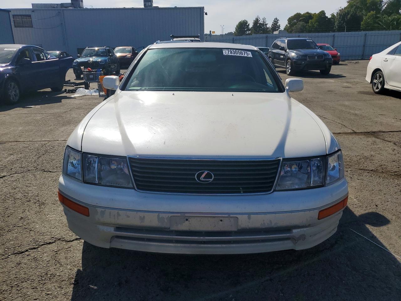 1996 Lexus Ls 400 Base White vin: JT8BH22F4T0061420