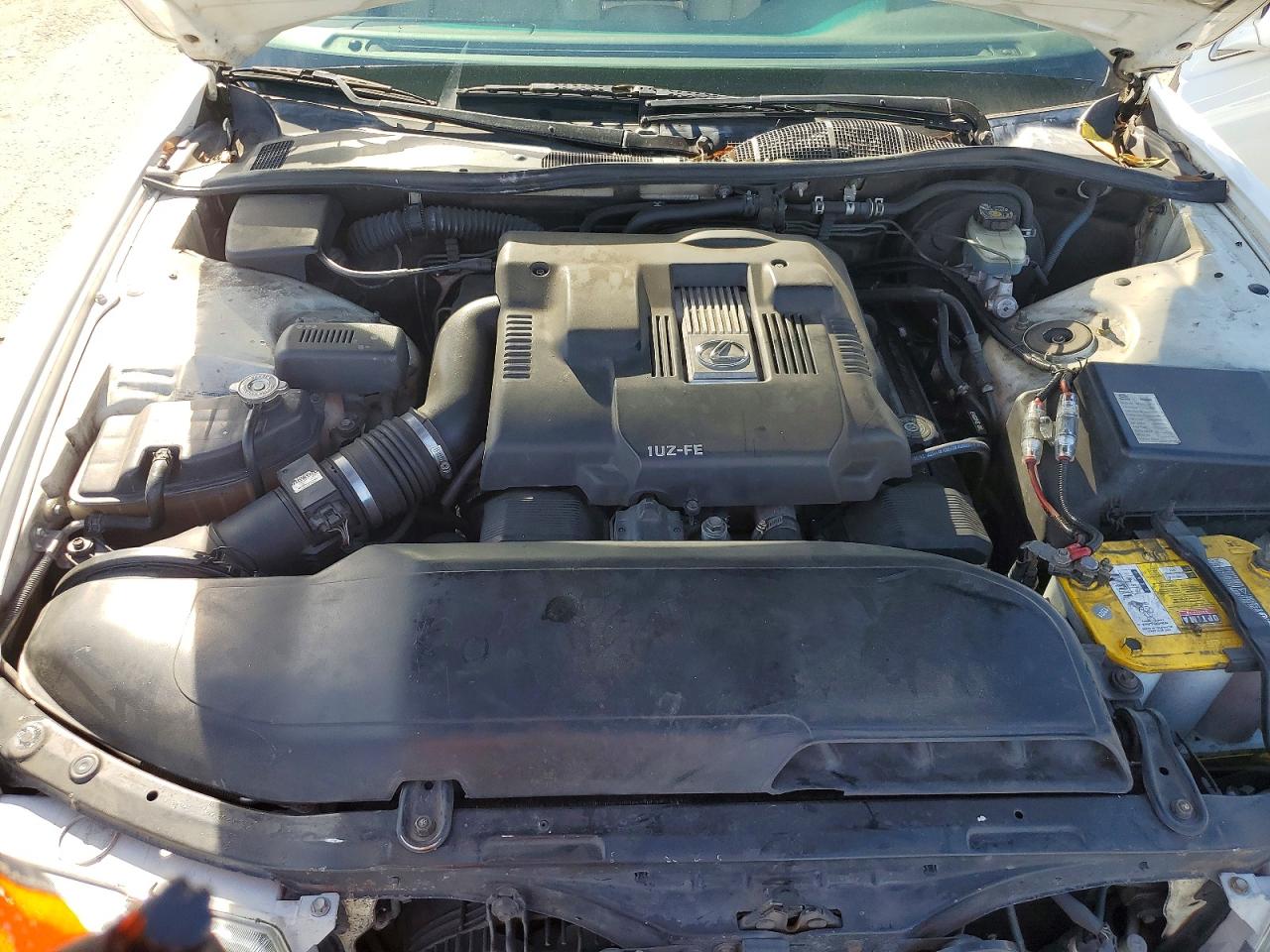 1996 Lexus Ls 400 Base White vin: JT8BH22F4T0061420