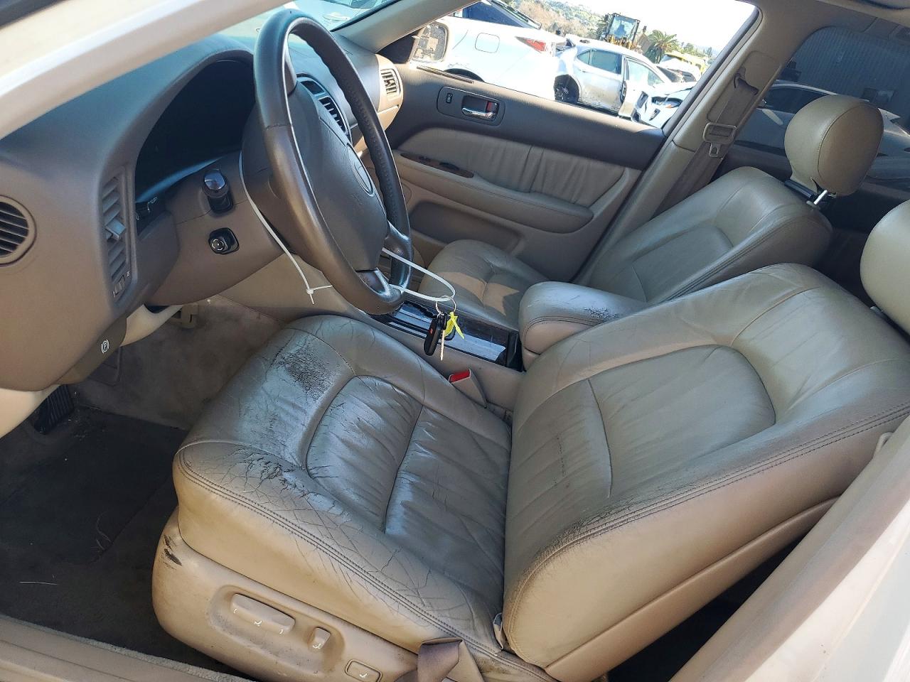 1996 Lexus Ls 400 Base White vin: JT8BH22F4T0061420