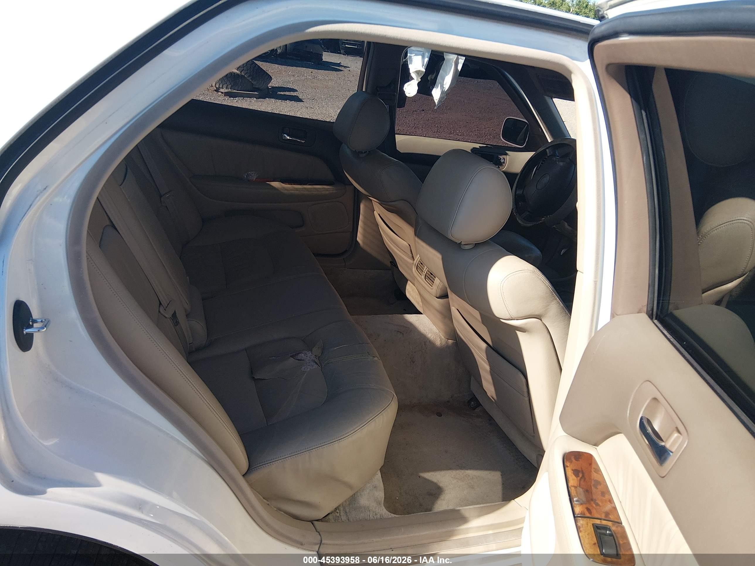 1996 Lexus Ls 400 White vin: JT8BH22F6T0061161