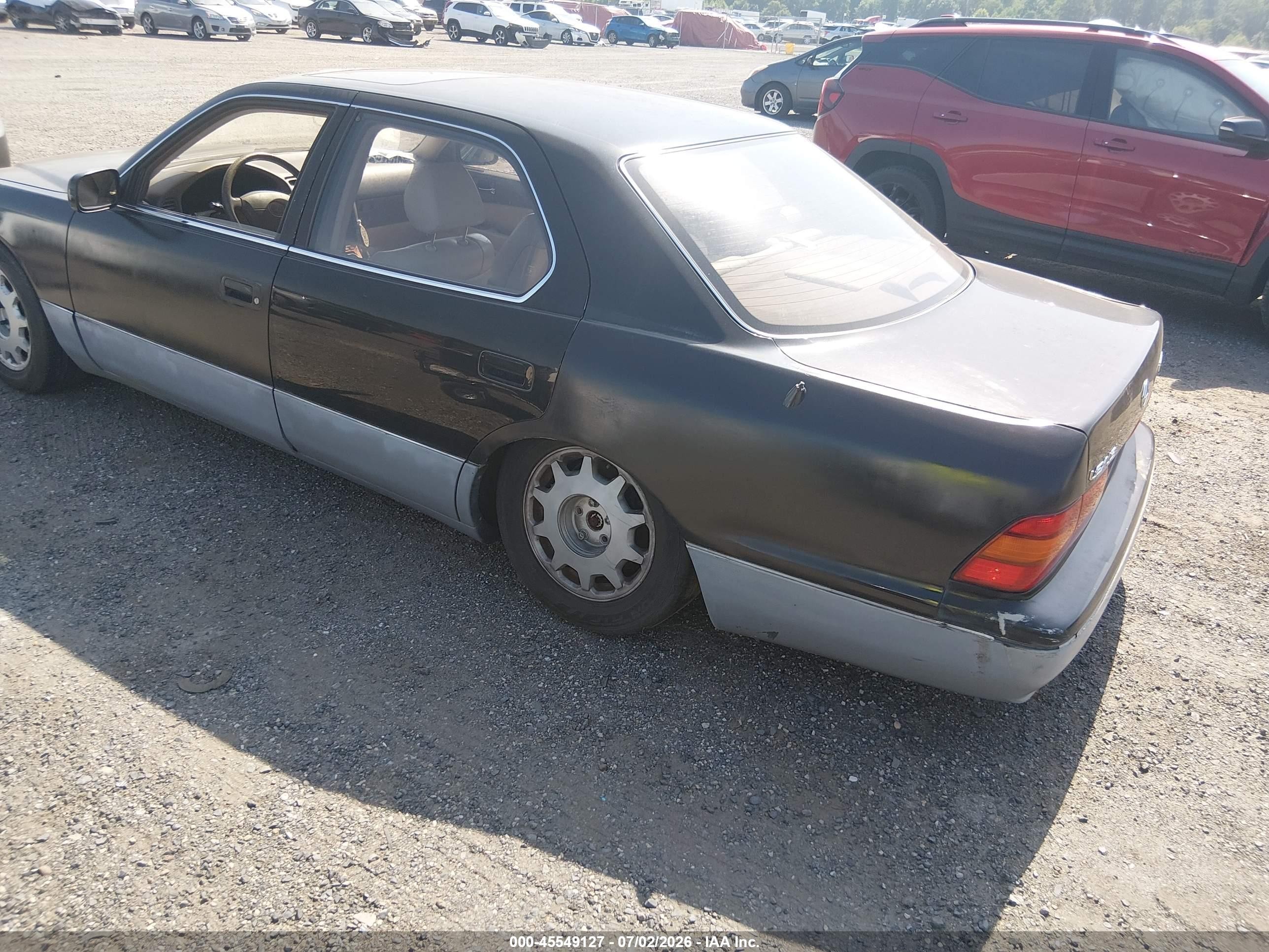 1996 Lexus Ls 400 Black vin: JT8BH22F6T0064688