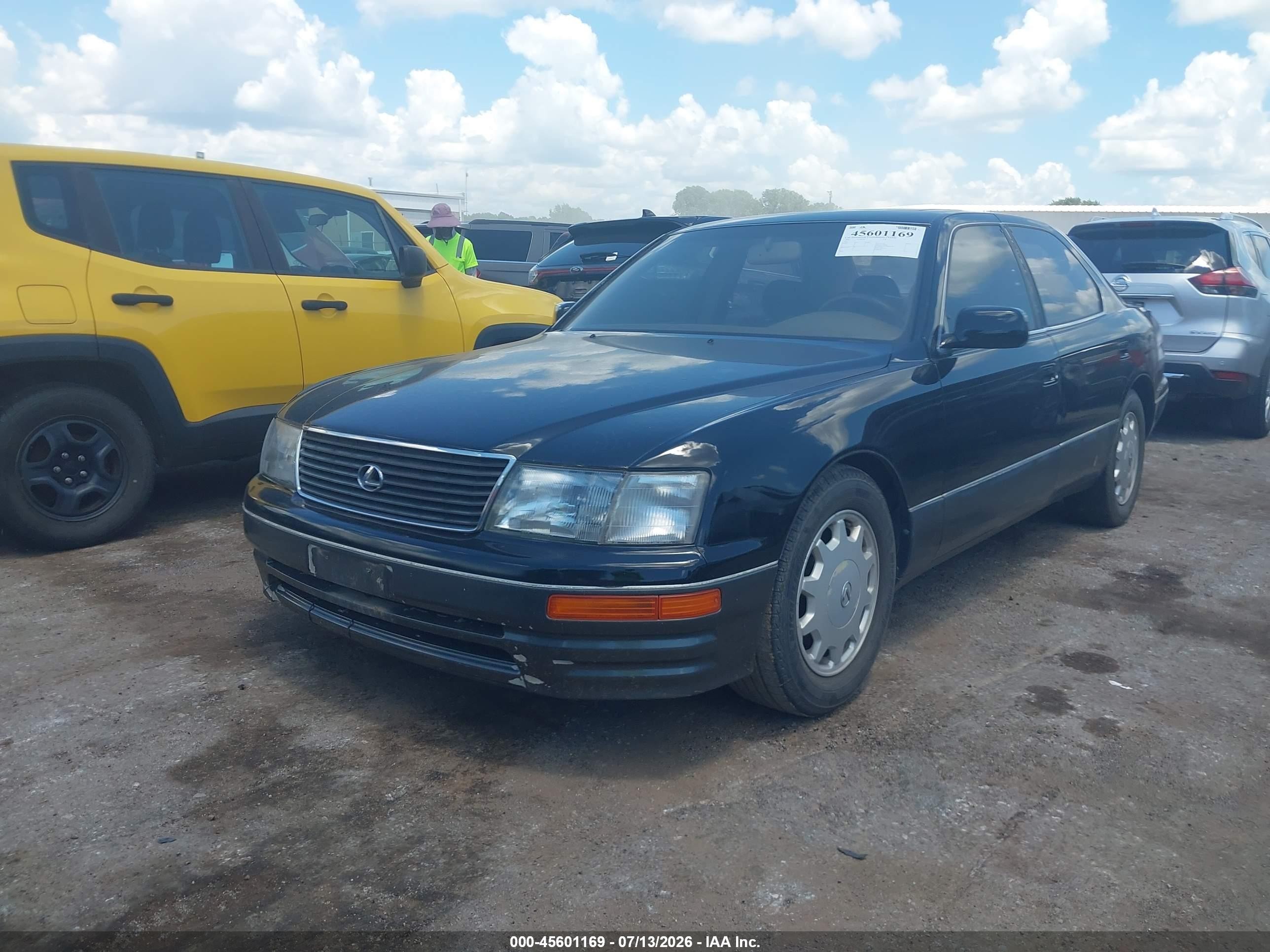 1996 Lexus Ls 400 Black vin: JT8BH22F8T0060853