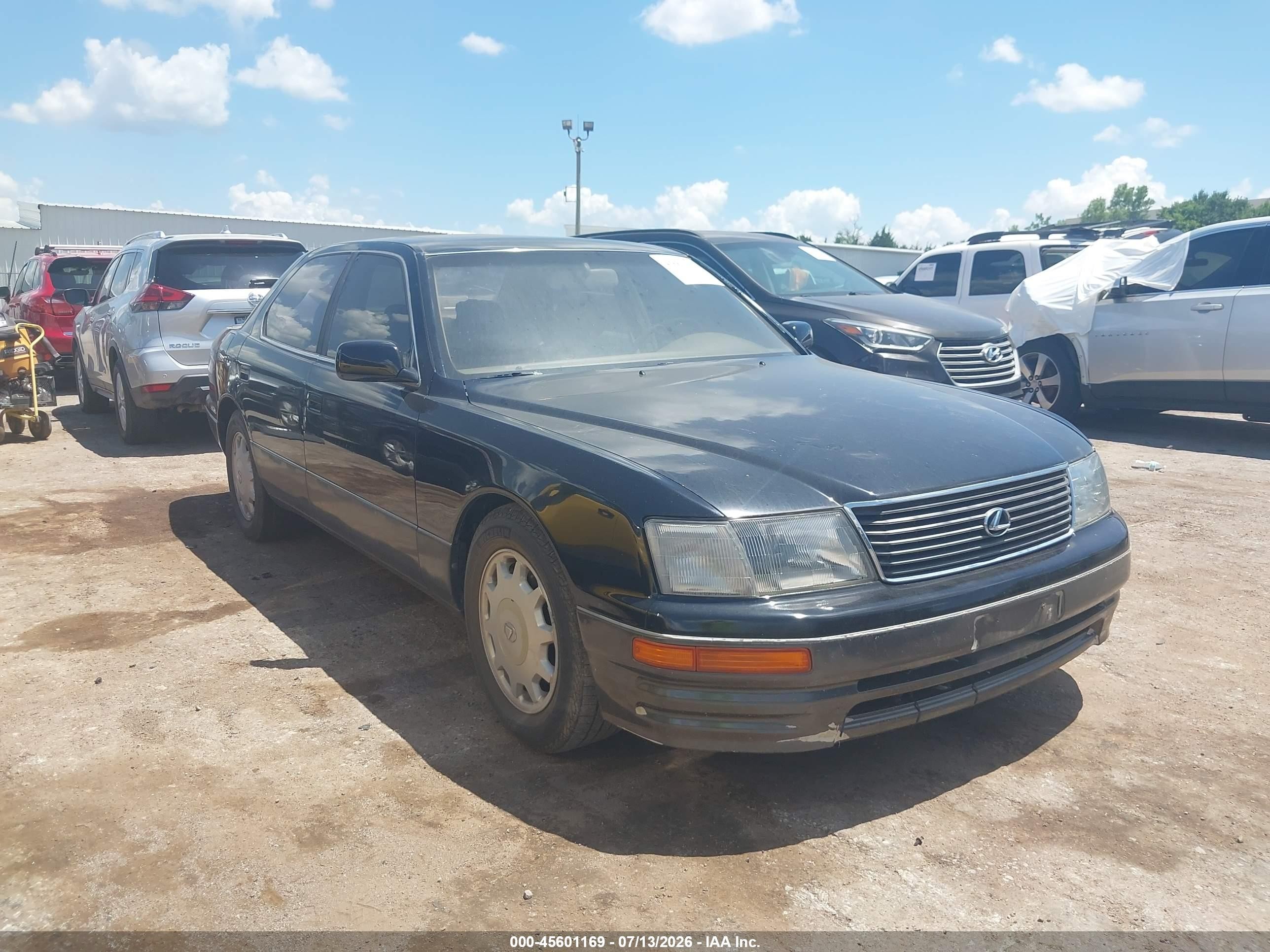 1996 Lexus Ls 400 Black vin: JT8BH22F8T0060853