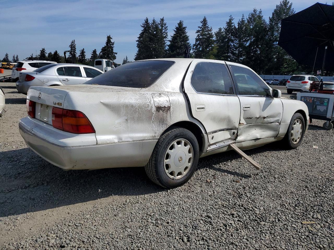 1996 Lexus Ls 400 Белый vin: JT8BH22F9T0061736