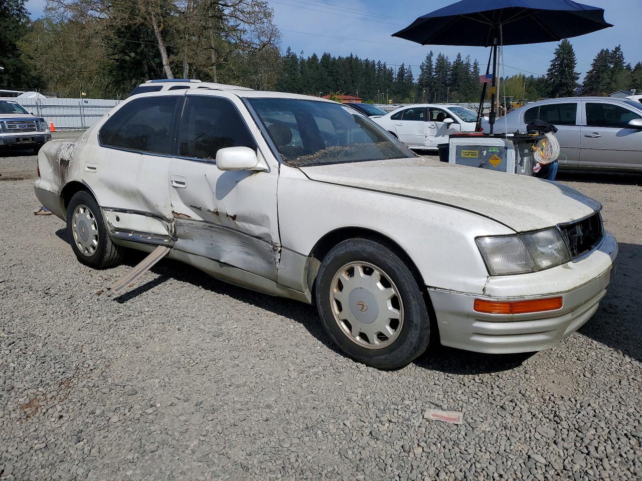 1996 Lexus Ls 400 Белый vin: JT8BH22F9T0061736