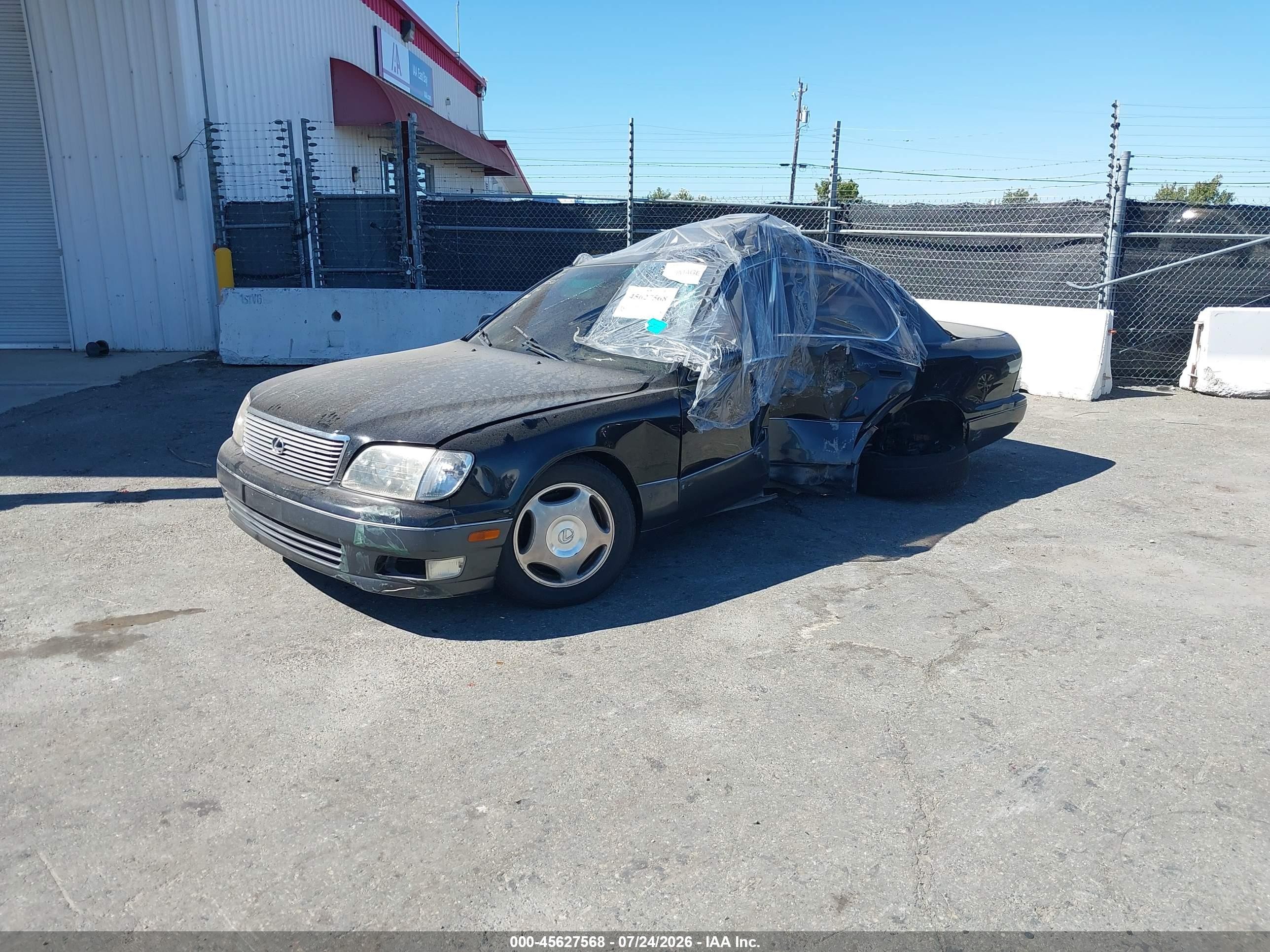 1998 Lexus Ls 400   Black vin: JT8BH28F0W0135010