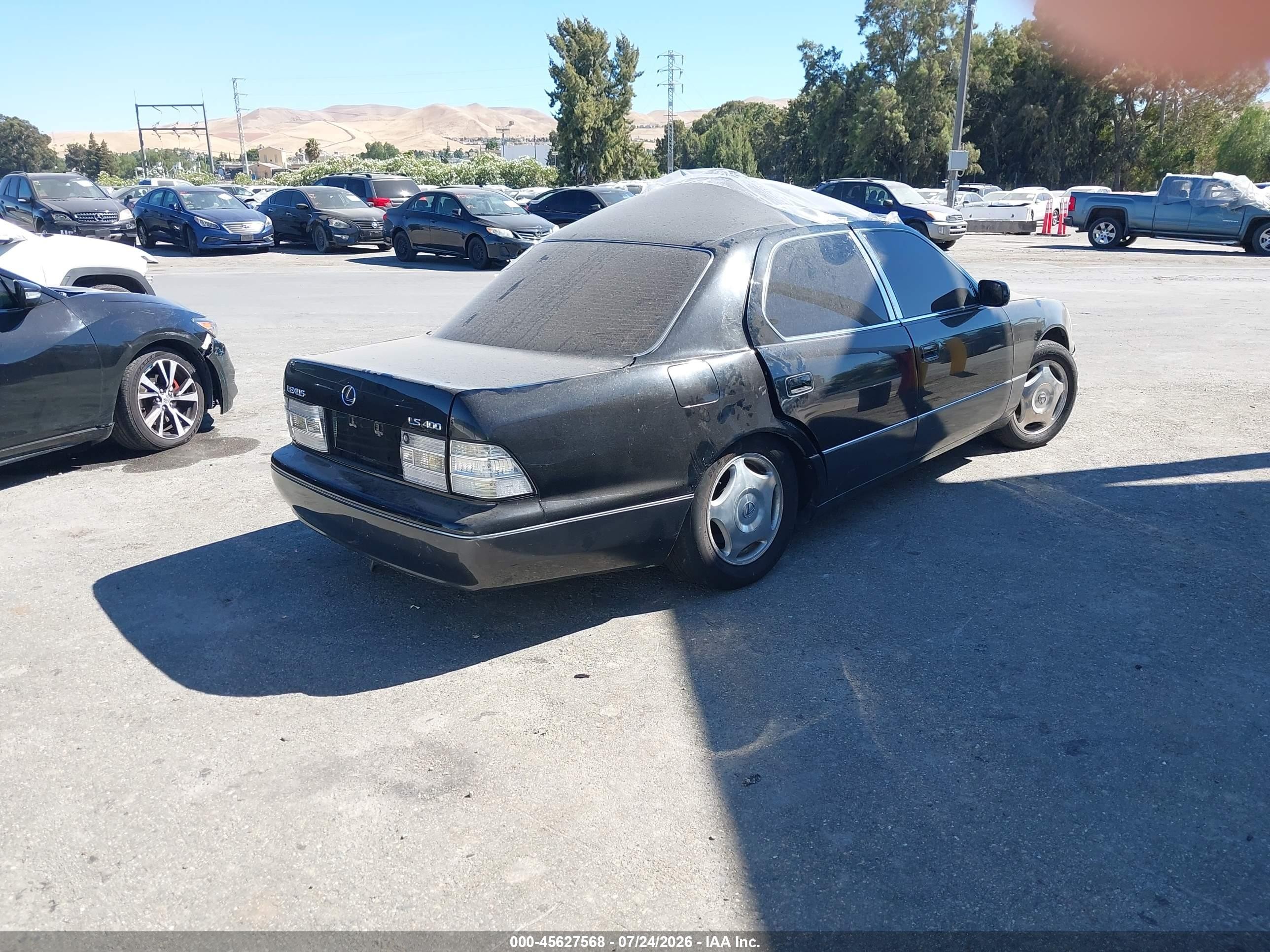 1998 Lexus Ls 400   Black vin: JT8BH28F0W0135010