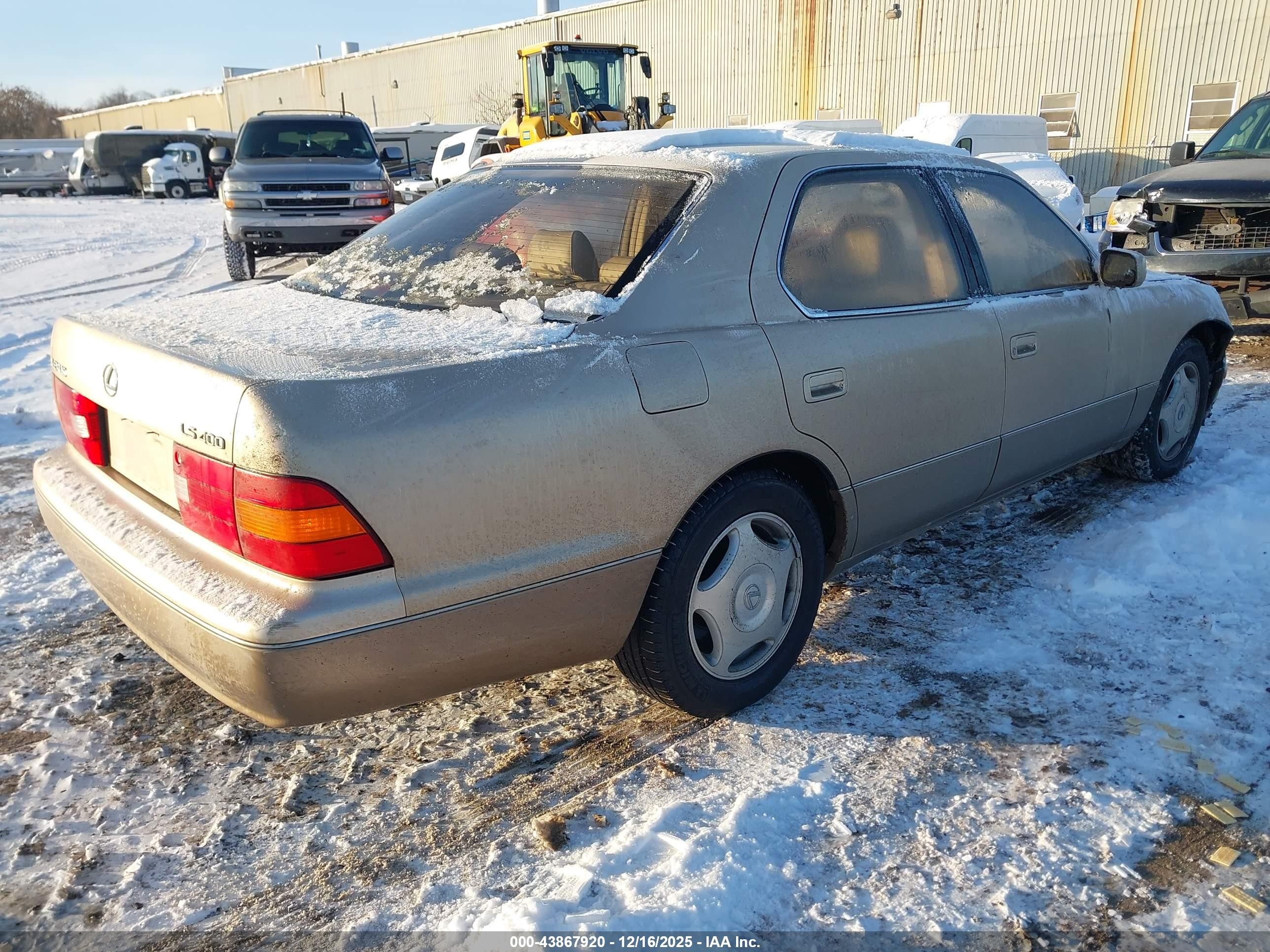 1999 Lexus Ls 400   Gold vin: JT8BH28F0X0148504