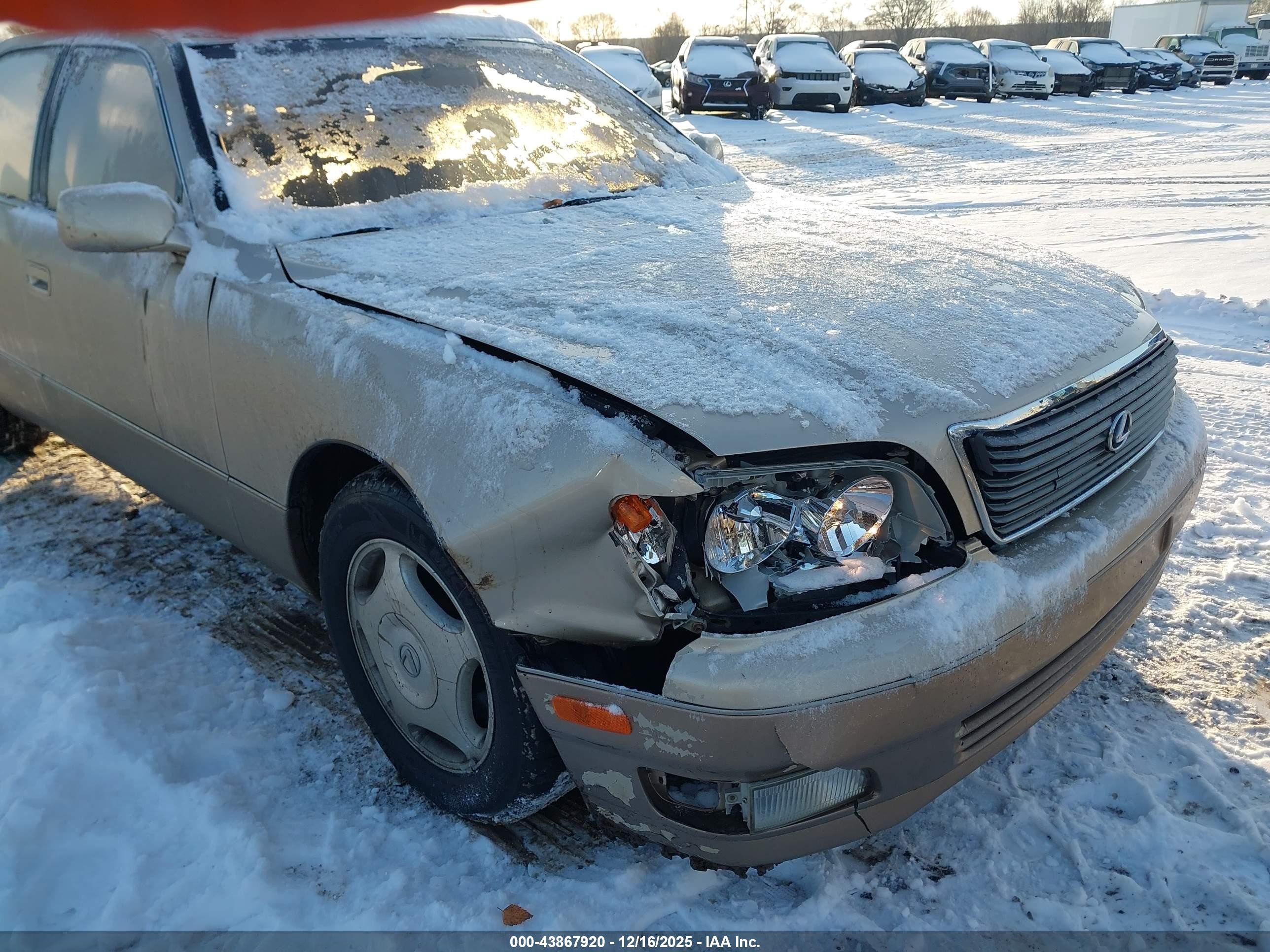 1999 Lexus Ls 400   Gold vin: JT8BH28F0X0148504