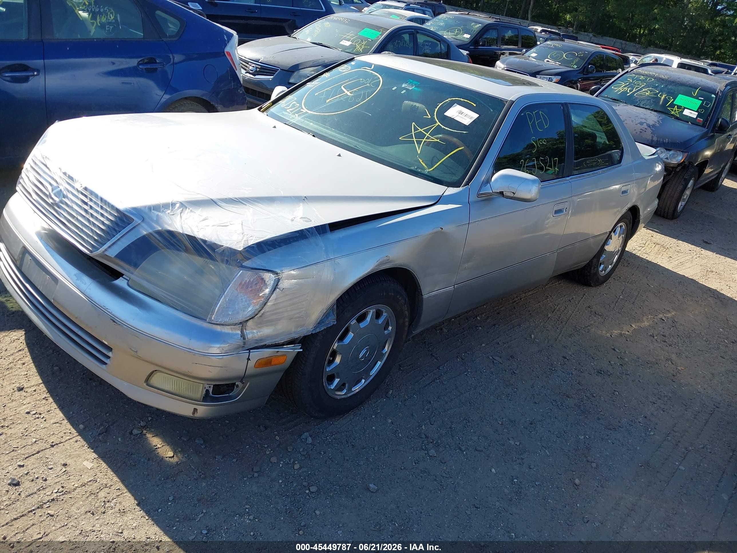 1999 Lexus Ls 400   Gray vin: JT8BH28F0X0162922
